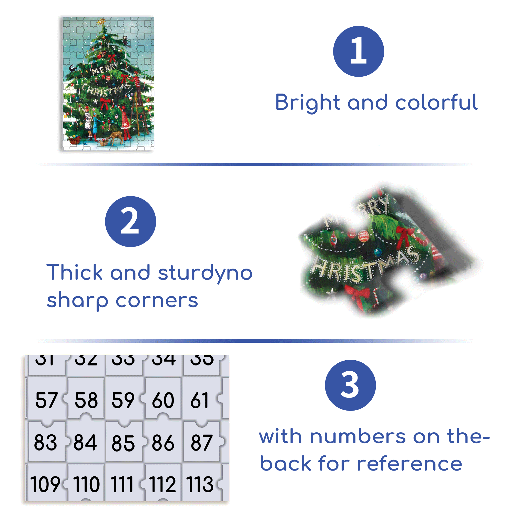 The Peppermint Family 500pcs/1000pcs Jigsaw Puzzle, Scratch-Resistant, Interactive Family Game & Brain-Boosting DIY Decor, Perfect for Halloween, Christmas & New Year Gifts, Family Puzzle Game