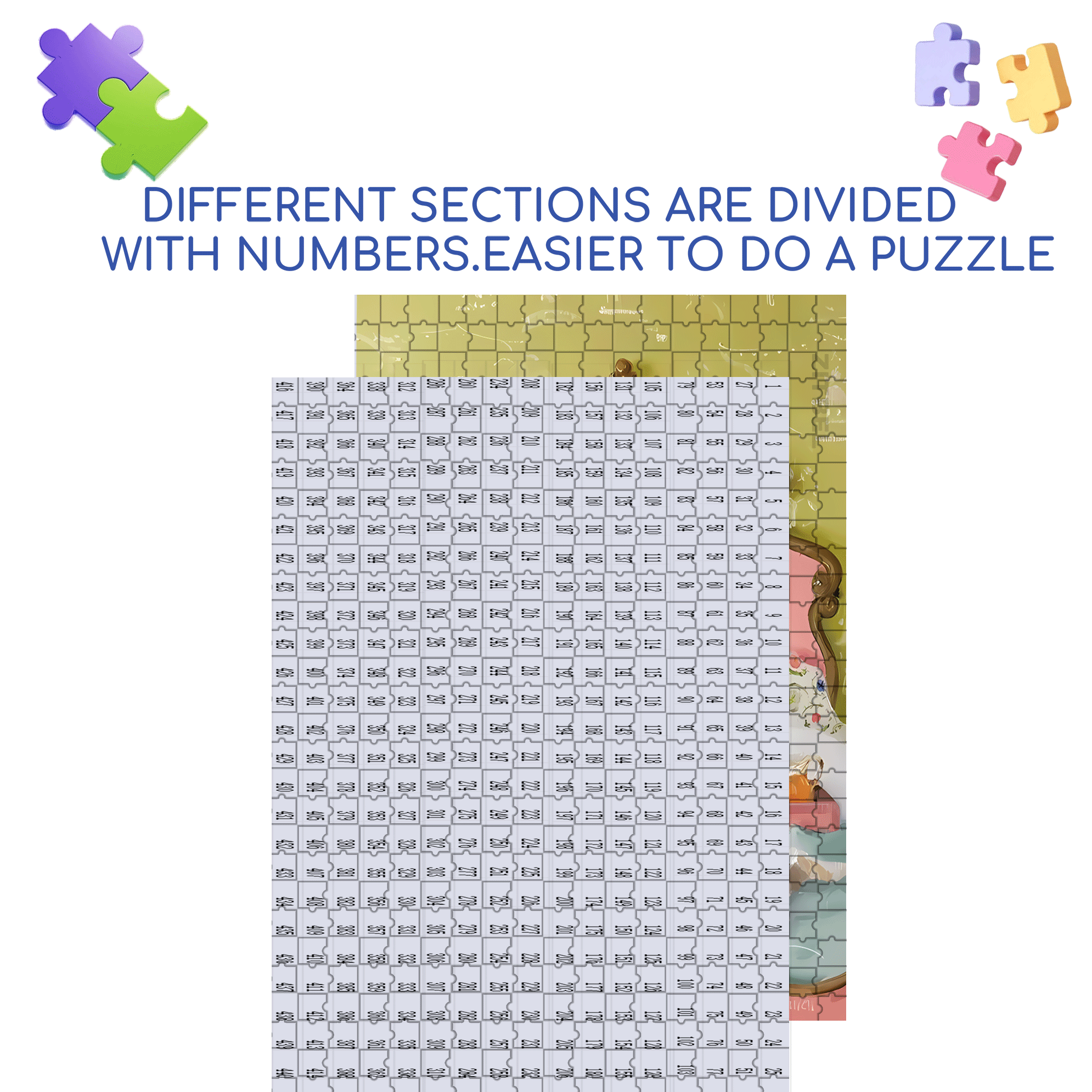 The Saturday Paper 500pcs/1000pcs Jigsaw Puzzle, Scratch-Resistant, Interactive Family Game & Brain-Boosting DIY Decor, Perfect for Halloween, Christmas & New Year Gifts, Family Puzzle Game