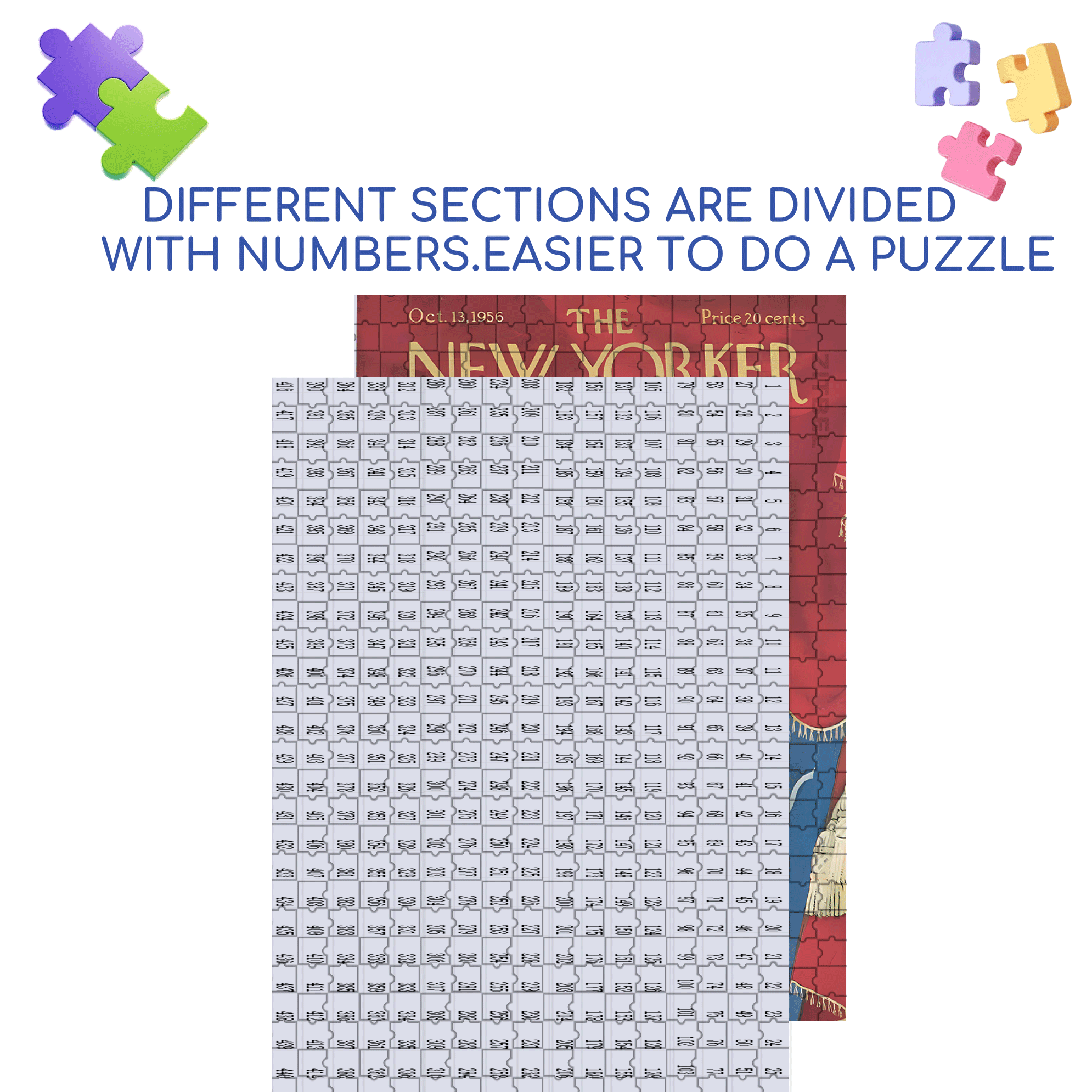 White House 500pcs/1000pcs Jigsaw Puzzle, Scratch-Resistant, Interactive Family Game & Brain-Boosting DIY Decor, Perfect for Halloween, Christmas & New Year Gifts, Family Puzzle Game
