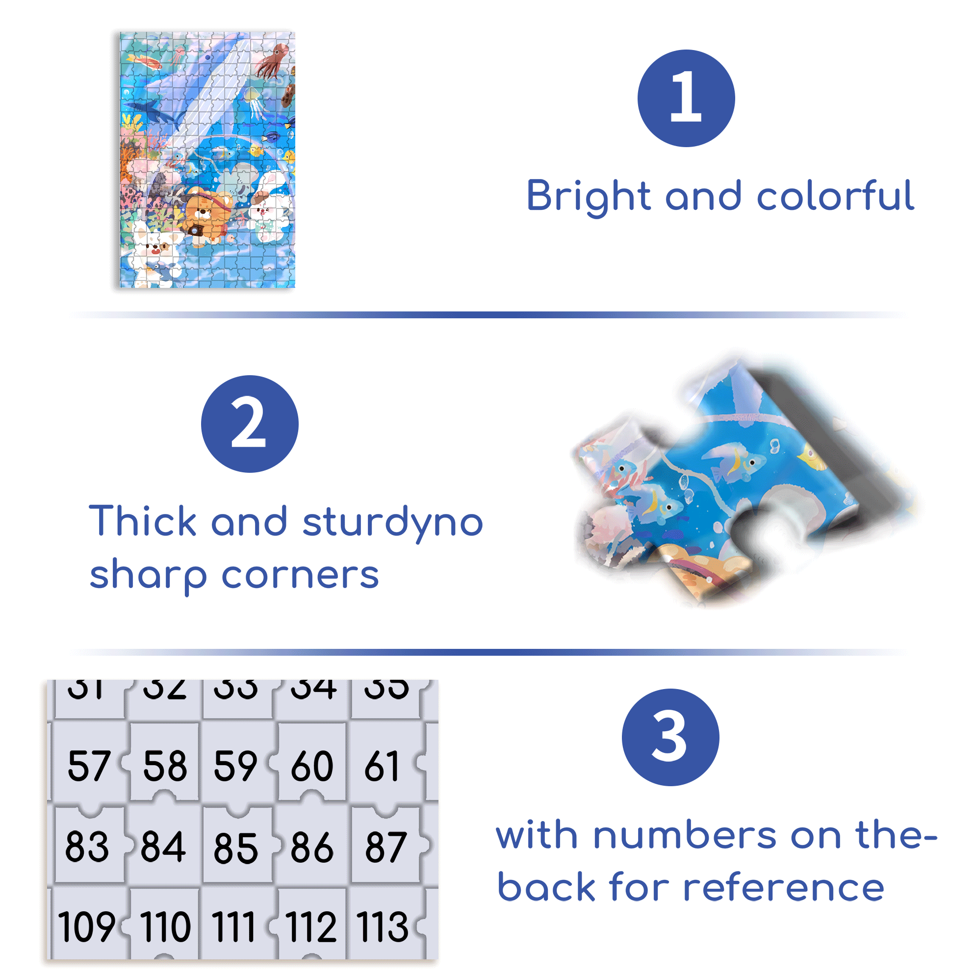 Aquarium Tour 500pcs/1000pcs Jigsaw Puzzle, Scratch-Resistant, Interactive Family Game & Brain-Boosting DIY Decor, Perfect for Halloween, Christmas & New Year Gifts, Family Puzzle Game