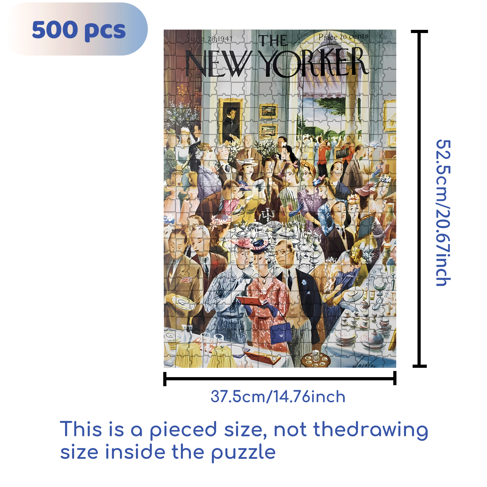 Auction 500pcs/1000pcs Jigsaw Puzzle, Scratch-Resistant, Interactive Family Game & Brain-Boosting DIY Decor, Perfect for Halloween, Christmas & New Year Gifts, Family Puzzle Game