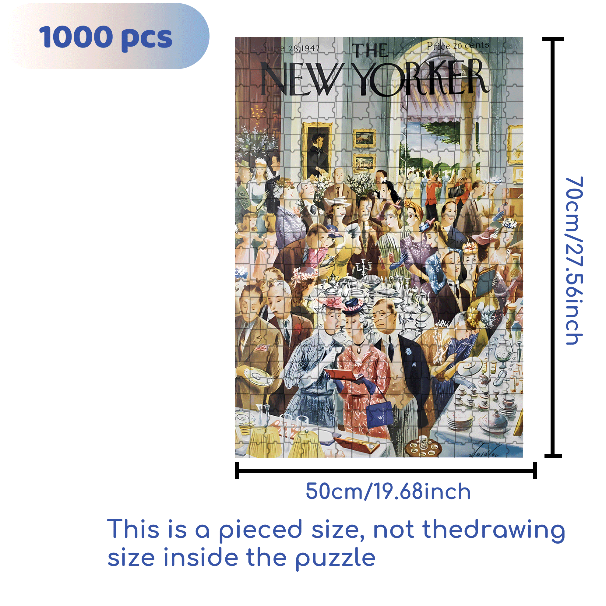 Auction 500pcs/1000pcs Jigsaw Puzzle, Scratch-Resistant, Interactive Family Game & Brain-Boosting DIY Decor, Perfect for Halloween, Christmas & New Year Gifts, Family Puzzle Game