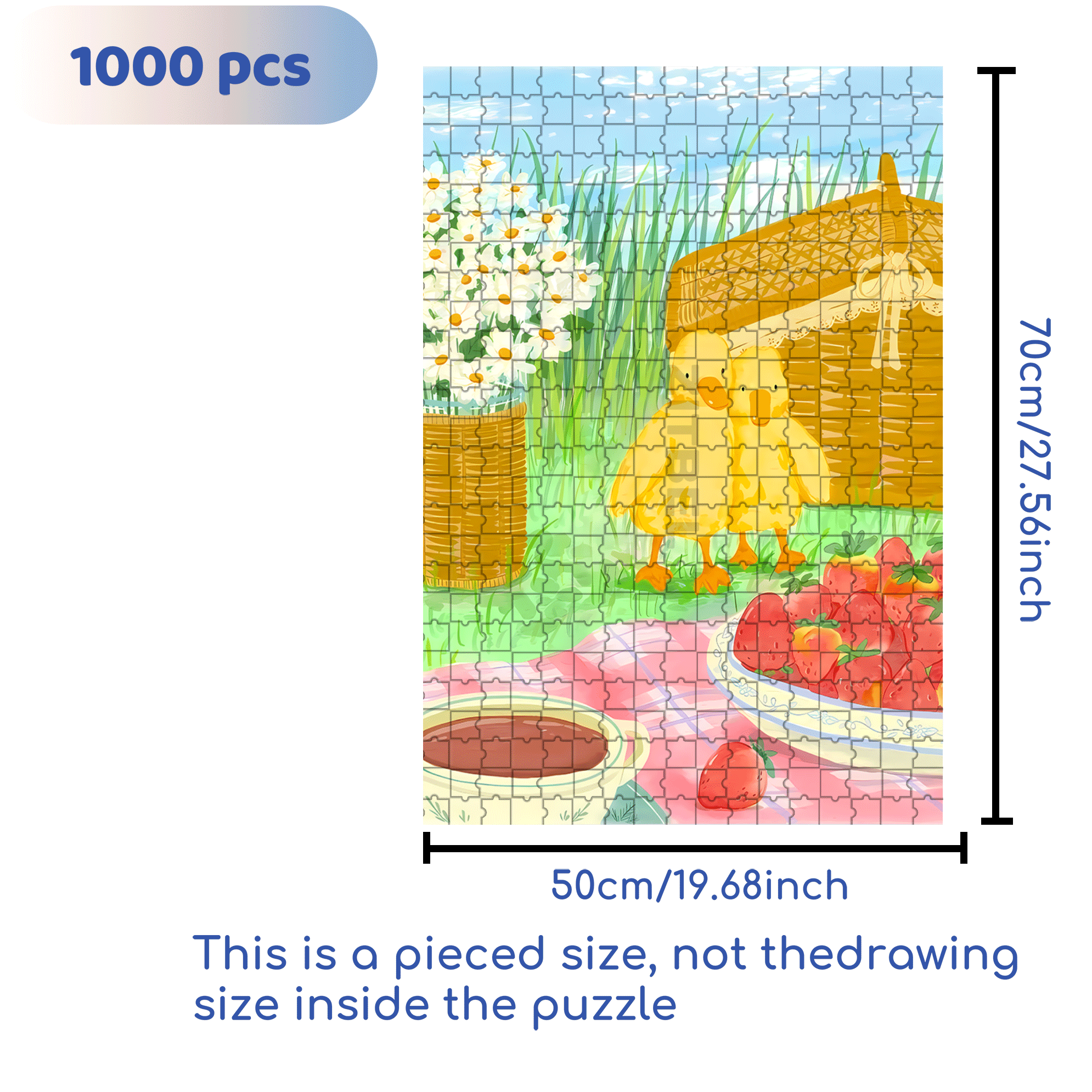 Good Buddy 500pcs/1000pcs Jigsaw Puzzle, Scratch-Resistant, Interactive Family Game & Brain-Boosting DIY Decor, Perfect for Halloween, Christmas & New Year Gifts, Family Puzzle Game