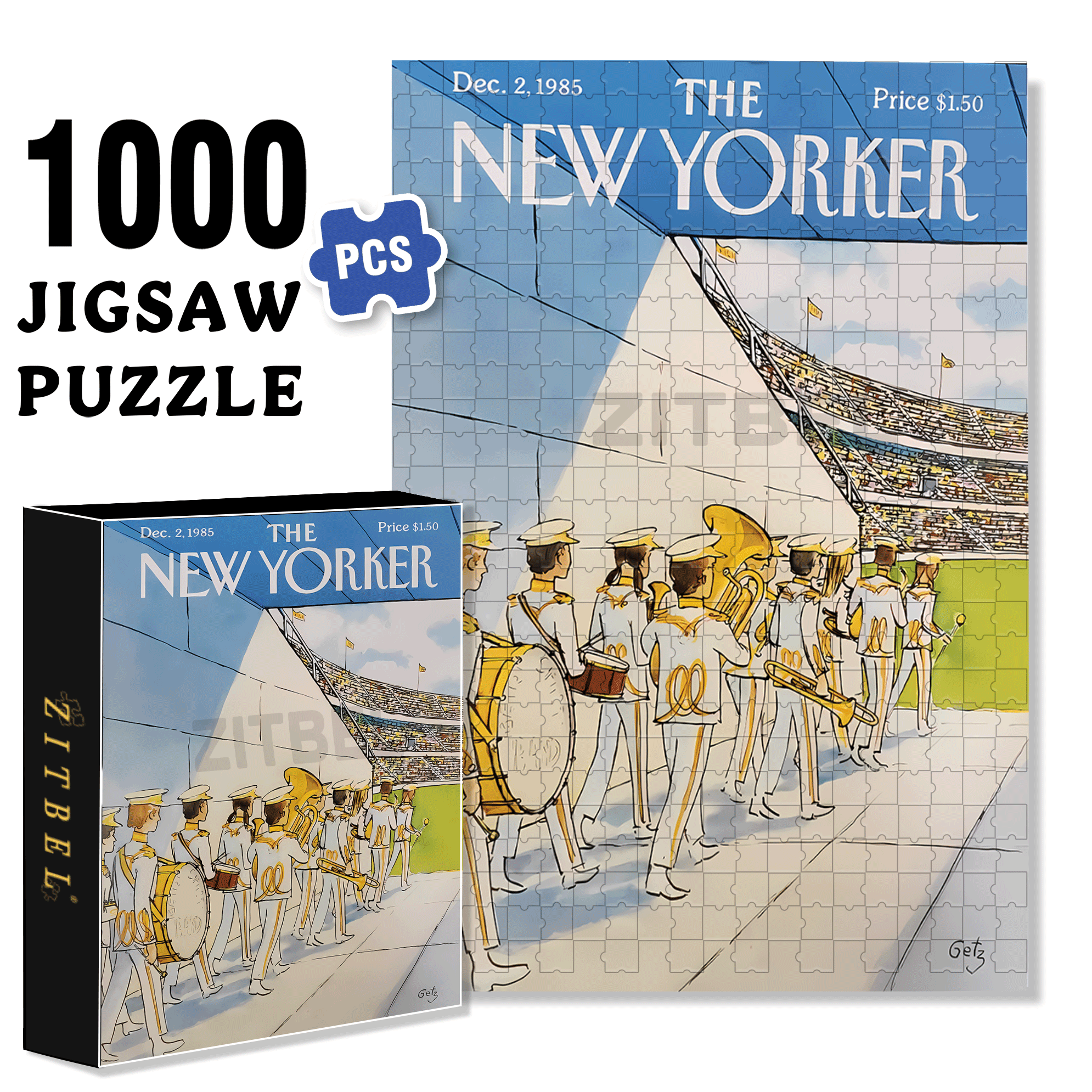 Honor Guard 500pcs/1000pcs Jigsaw Puzzle, Scratch-Resistant, Interactive Family Game & Brain-Boosting DIY Decor, Perfect for Halloween, Christmas & New Year Gifts, Family Puzzle Game