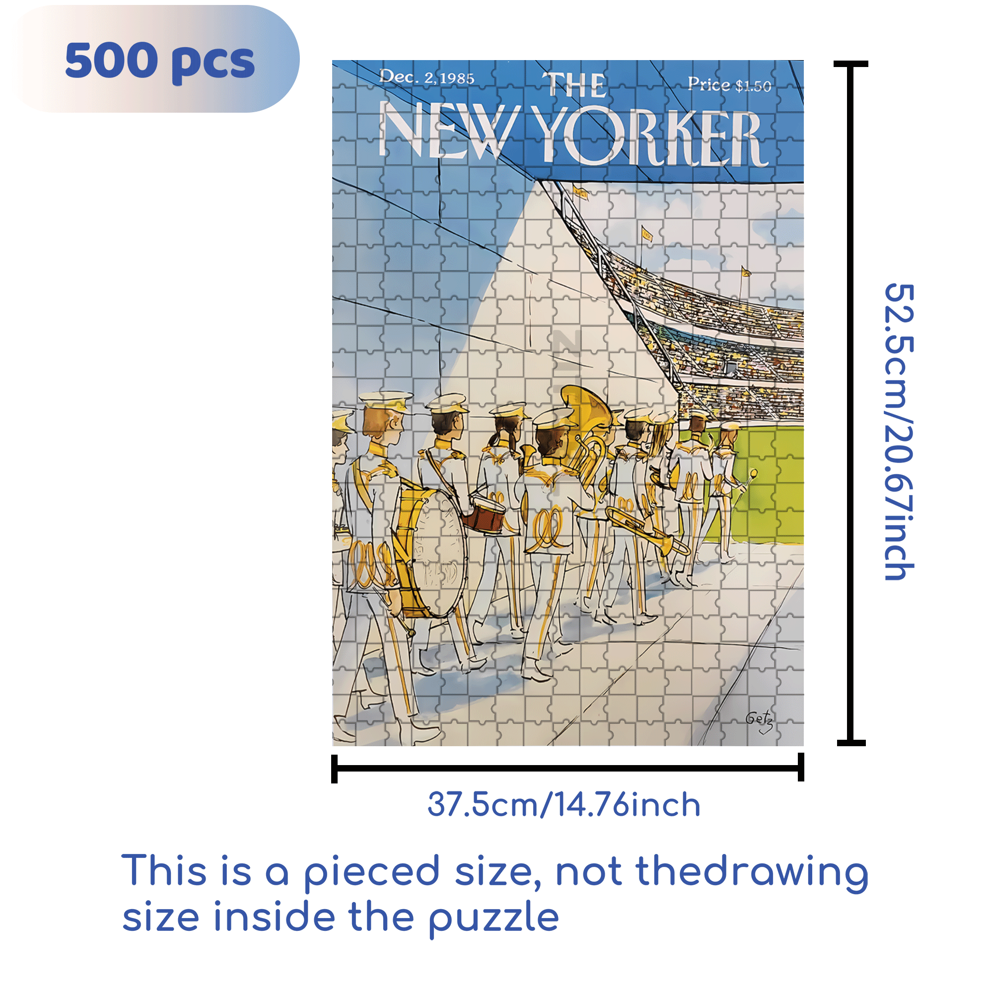Honor Guard 500pcs/1000pcs Jigsaw Puzzle, Scratch-Resistant, Interactive Family Game & Brain-Boosting DIY Decor, Perfect for Halloween, Christmas & New Year Gifts, Family Puzzle Game