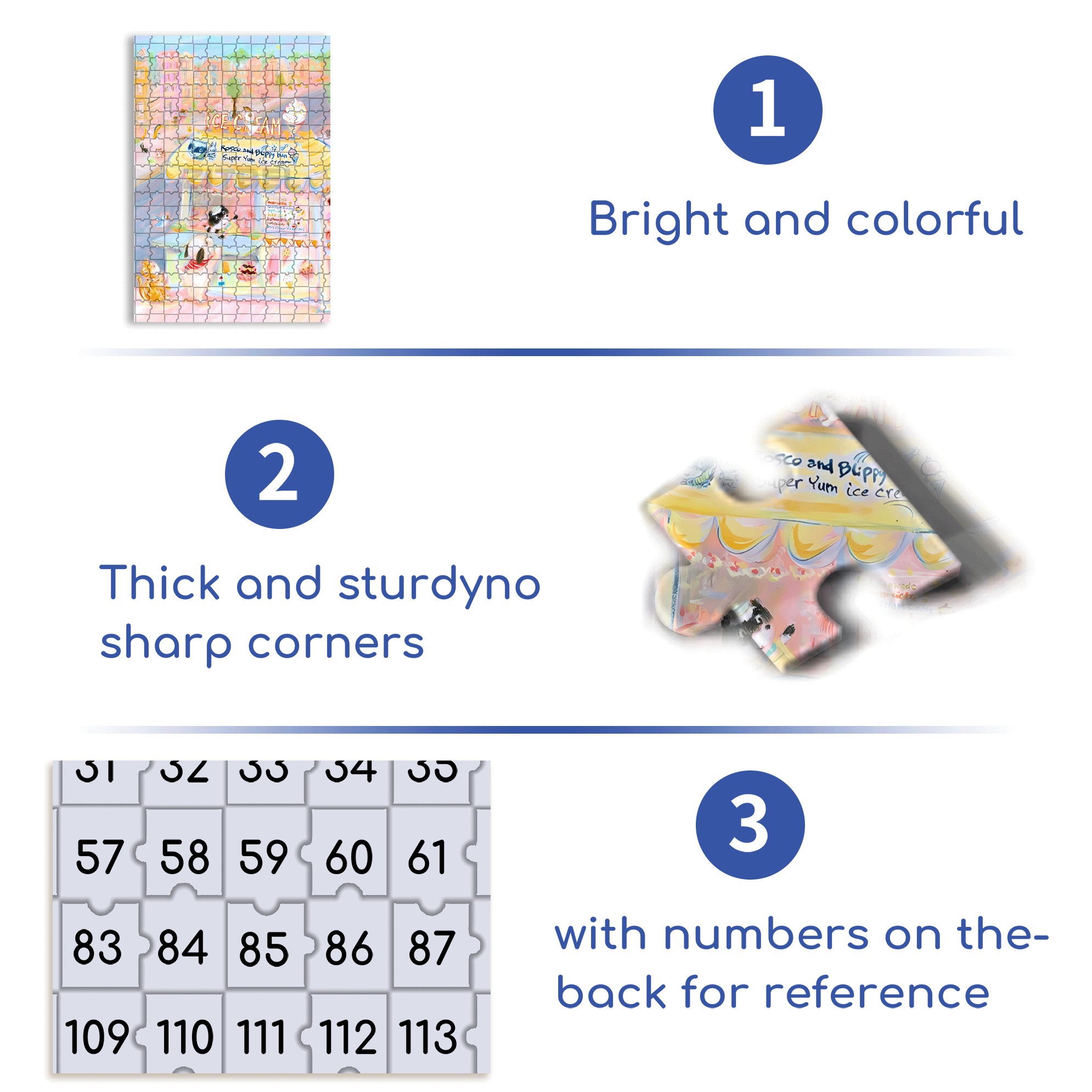Super Yum 500pcs/1000pcs Jigsaw Puzzle, Scratch-Resistant, Interactive Family Game & Brain-Boosting DIY Decor, Perfect for Halloween, Christmas & New Year Gifts, Family Puzzle Game