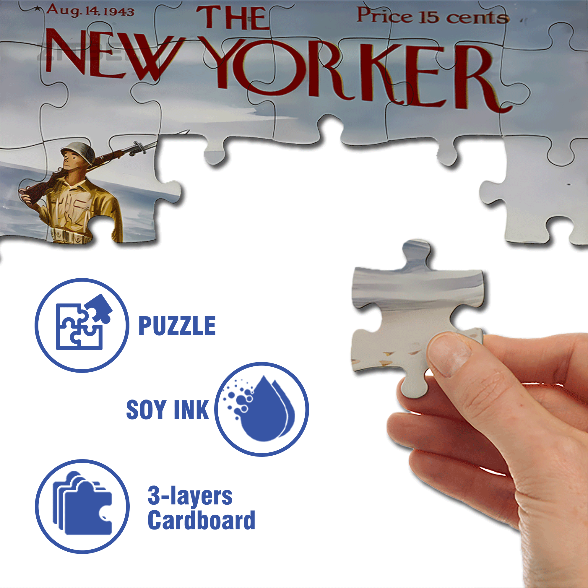 Very Rare 500pcs/1000pcs Jigsaw Puzzle, Scratch-Resistant, Interactive Family Game & Brain-Boosting DIY Decor, Perfect for Halloween, Christmas & New Year Gifts, Family Puzzle Game