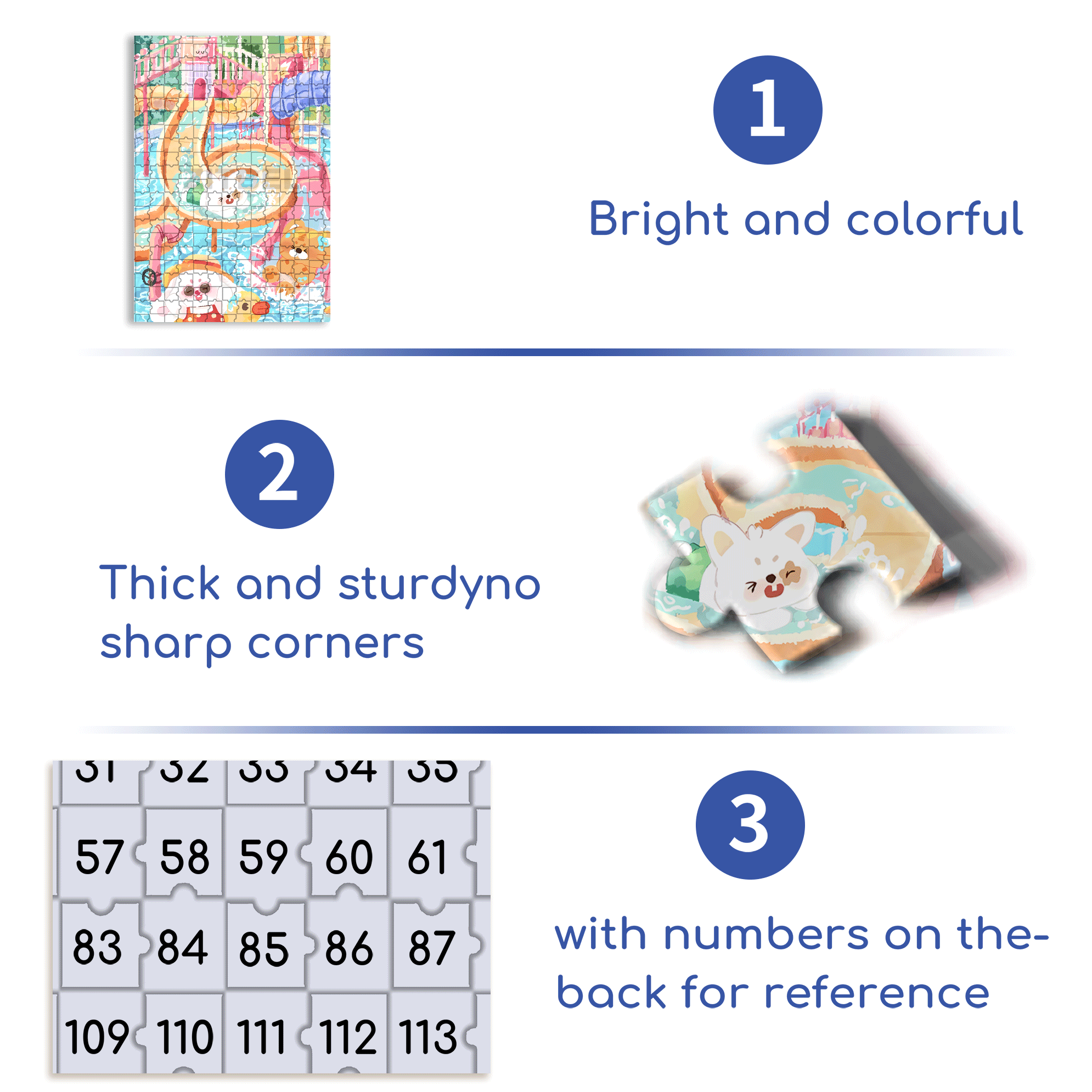 Water Park 500pcs/1000pcs Jigsaw Puzzle, Scratch-Resistant, Interactive Family Game & Brain-Boosting DIY Decor, Perfect for Halloween, Christmas & New Year Gifts, Family Puzzle Game