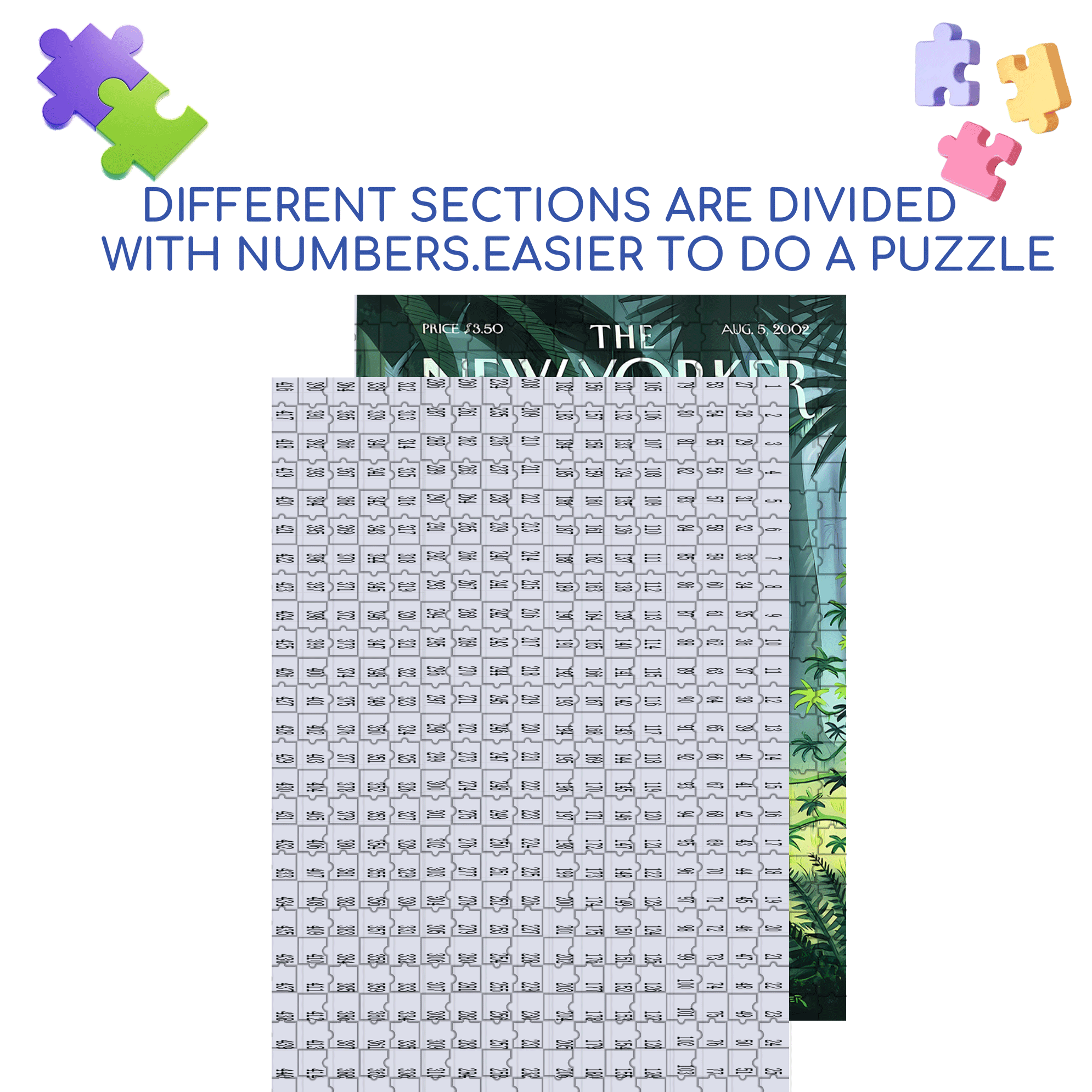 A Tiring Day 500pcs/1000pcs Jigsaw Puzzle, Scratch-Resistant, Interactive Family Game & Brain-Boosting DIY Decor, Perfect for Halloween, Christmas & New Year Gifts, Family Puzzle Game