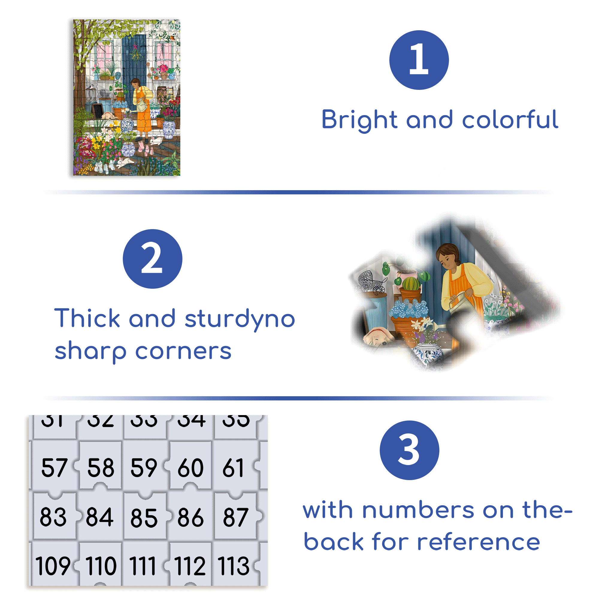Careful Cultivation 500pcs/1000pcs Jigsaw Puzzle, Scratch-Resistant, Interactive Family Game & Brain-Boosting DIY Decor, Perfect for Halloween, Christmas & New Year Gifts, Family Puzzle Game