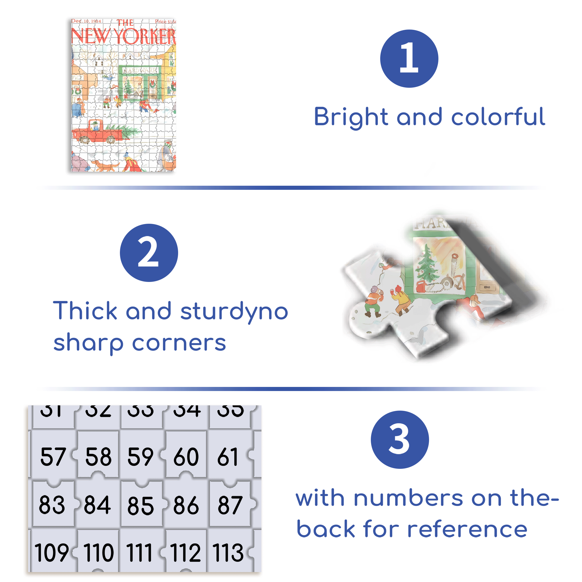 Christmas Hard Ware 500pcs/1000pcs Jigsaw Puzzle, Scratch-Resistant, Interactive Family Game & Brain-Boosting DIY Decor, Perfect for Halloween, Christmas & New Year Gifts, Family Puzzle Game