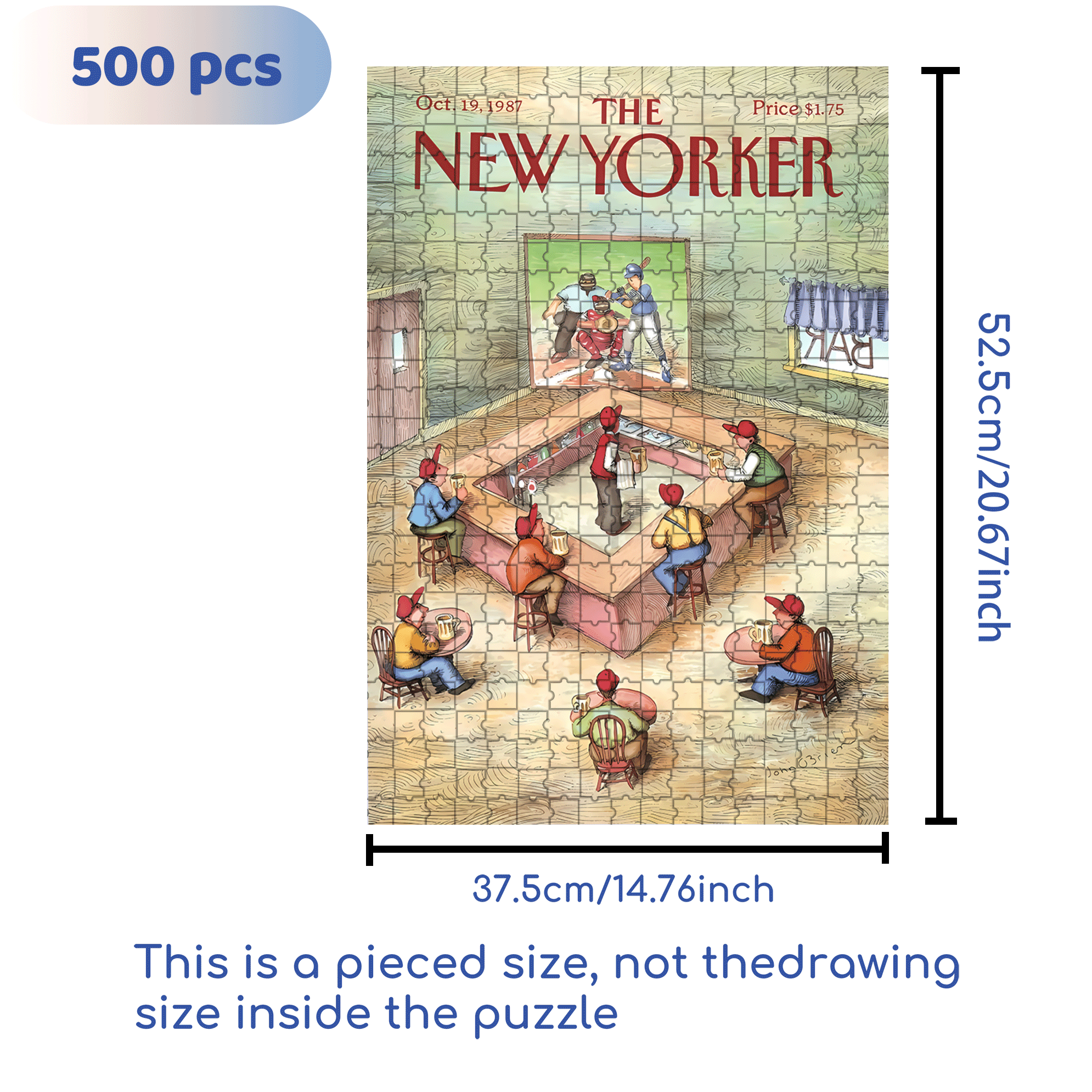 Concentrate 500pcs/1000pcs Jigsaw Puzzle, Scratch-Resistant, Interactive Family Game & Brain-Boosting DIY Decor, Perfect for Halloween, Christmas & New Year Gifts, Family Puzzle Game