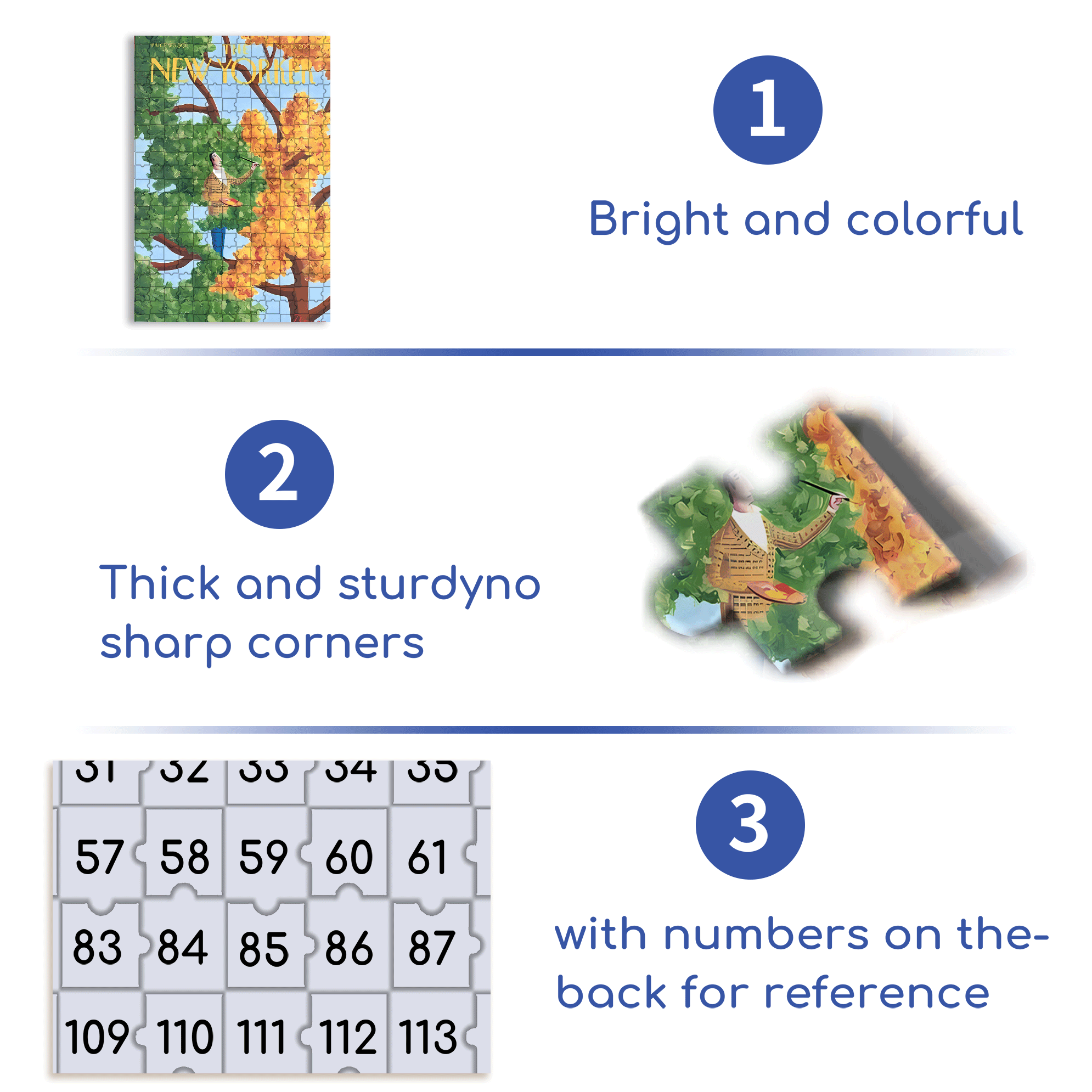 Dyeing 500pcs/1000pcs Jigsaw Puzzle, Scratch-Resistant, Interactive Family Game & Brain-Boosting DIY Decor, Perfect for Halloween, Christmas & New Year Gifts, Family Puzzle Game