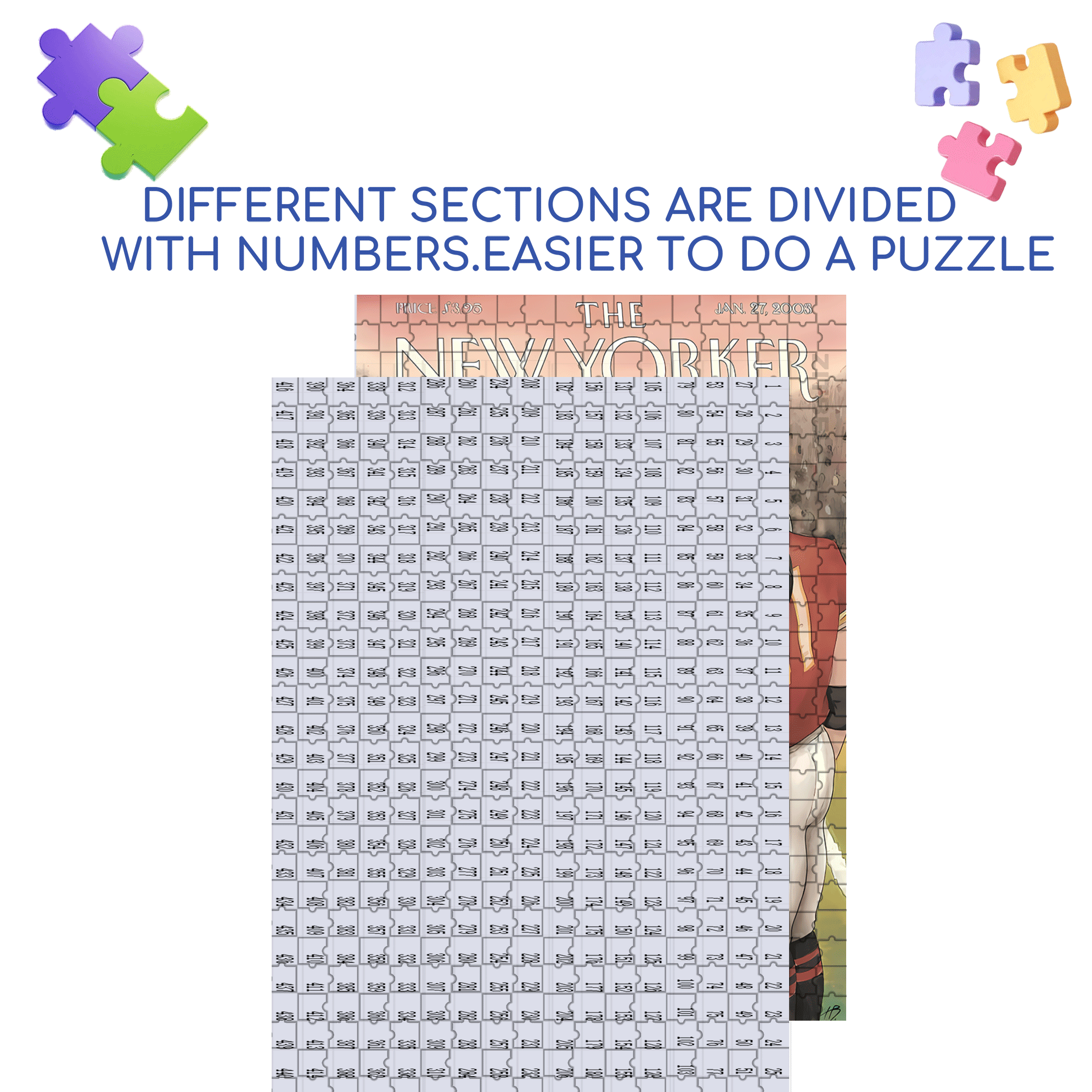 Encourage Each Other 500pcs/1000pcs Jigsaw Puzzle, Scratch-Resistant, Interactive Family Game & Brain-Boosting DIY Decor, Perfect for Halloween, Christmas & New Year Gifts, Family Puzzle Game
