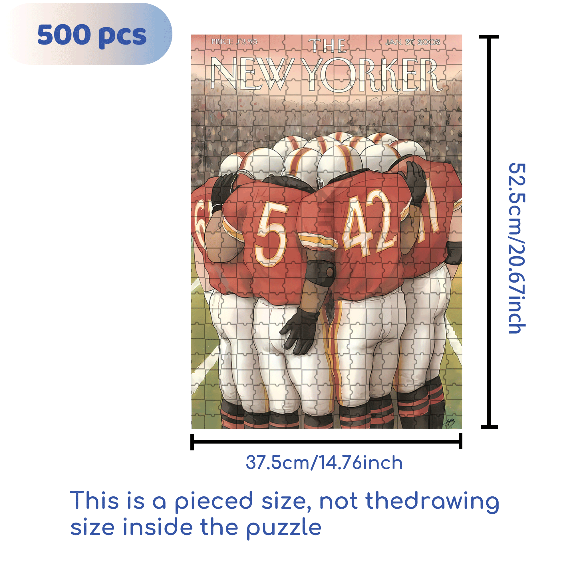 Encourage Each Other 500pcs/1000pcs Jigsaw Puzzle, Scratch-Resistant, Interactive Family Game & Brain-Boosting DIY Decor, Perfect for Halloween, Christmas & New Year Gifts, Family Puzzle Game