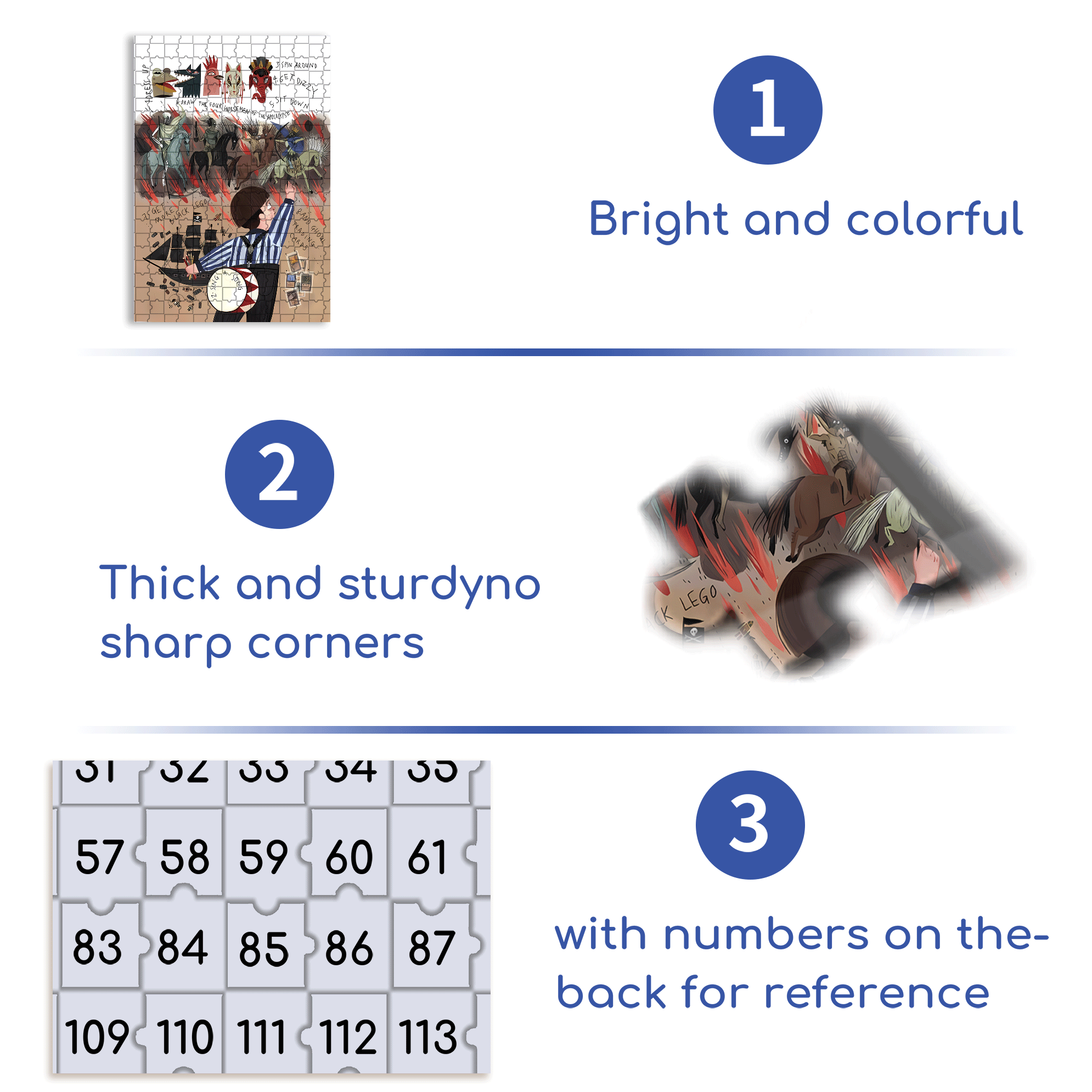 Graffiti Wall 500pcs/1000pcs Jigsaw Puzzle, Scratch-Resistant, Interactive Family Game & Brain-Boosting DIY Decor, Perfect for Halloween, Christmas & New Year Gifts, Family Puzzle Game