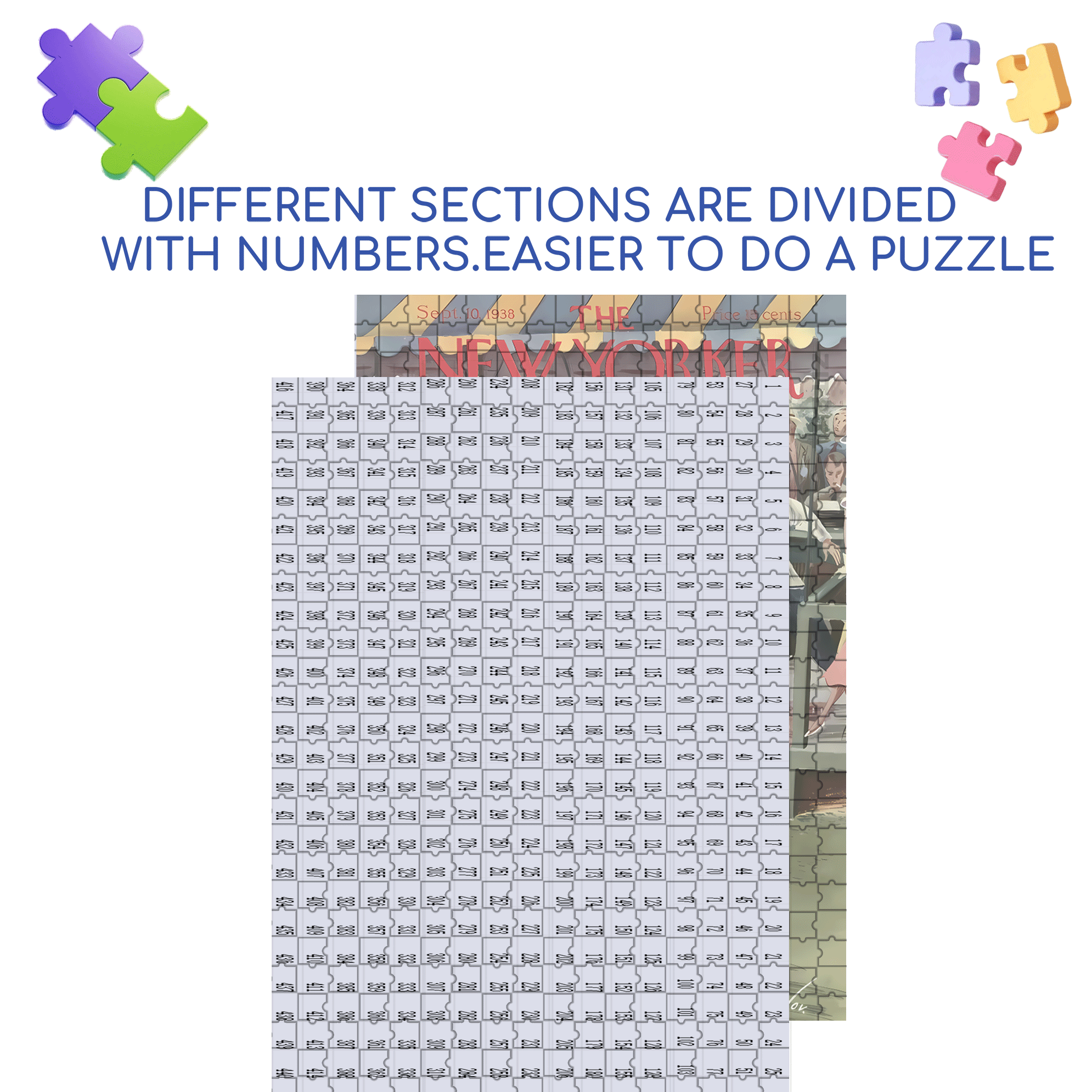 Many Tennis Rackets 500pcs/1000pcs Jigsaw Puzzle, Scratch-Resistant, Interactive Family Game & Brain-Boosting DIY Decor, Perfect for Halloween, Christmas & New Year Gifts, Family Puzzle Game