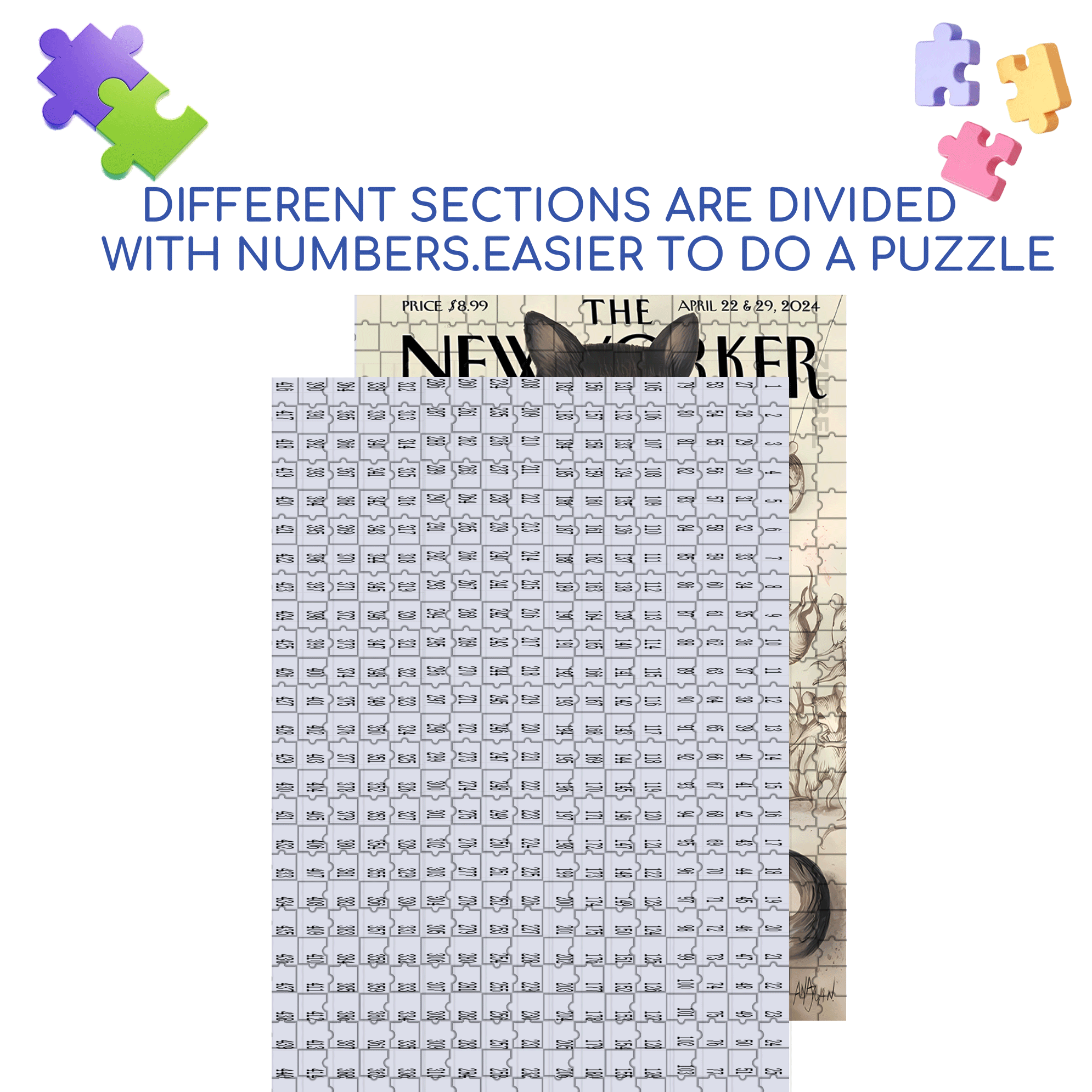 My Favorite Game 500pcs/1000pcs Jigsaw Puzzle, Scratch-Resistant, Interactive Family Game & Brain-Boosting DIY Decor, Perfect for Halloween, Christmas & New Year Gifts, Family Puzzle Game