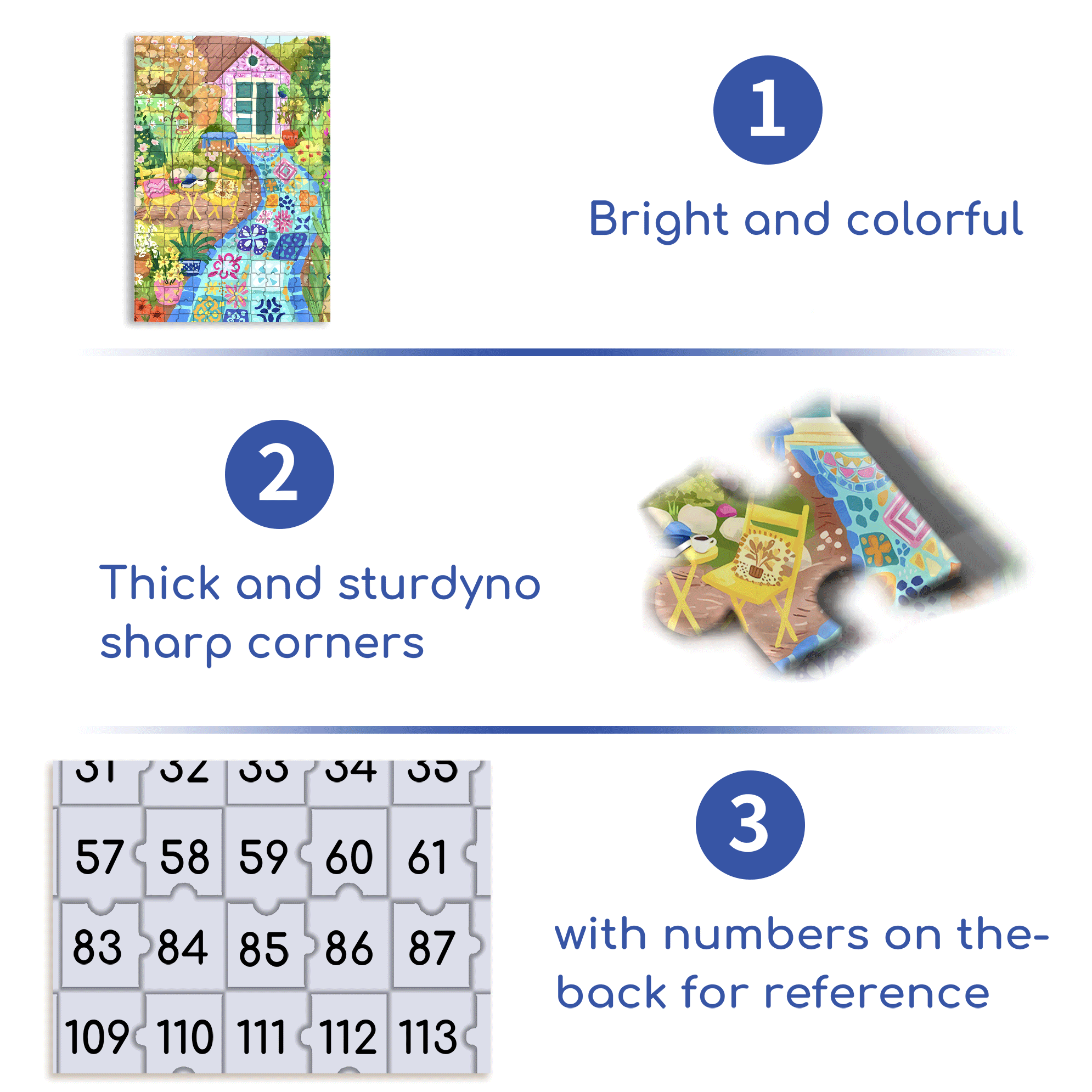Retro Mosaic 500pcs/1000pcs Jigsaw Puzzle, Scratch-Resistant, Interactive Family Game & Brain-Boosting DIY Decor, Perfect for Halloween, Christmas & New Year Gifts, Family Puzzle Game