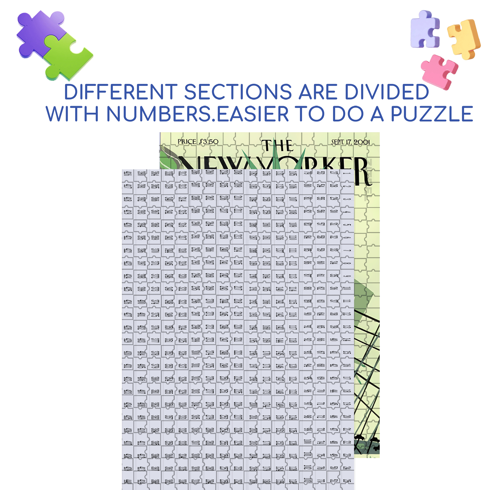 Shapewear 500pcs/1000pcs Jigsaw Puzzle, Scratch-Resistant, Interactive Family Game & Brain-Boosting DIY Decor, Perfect for Halloween, Christmas & New Year Gifts, Family Puzzle Game
