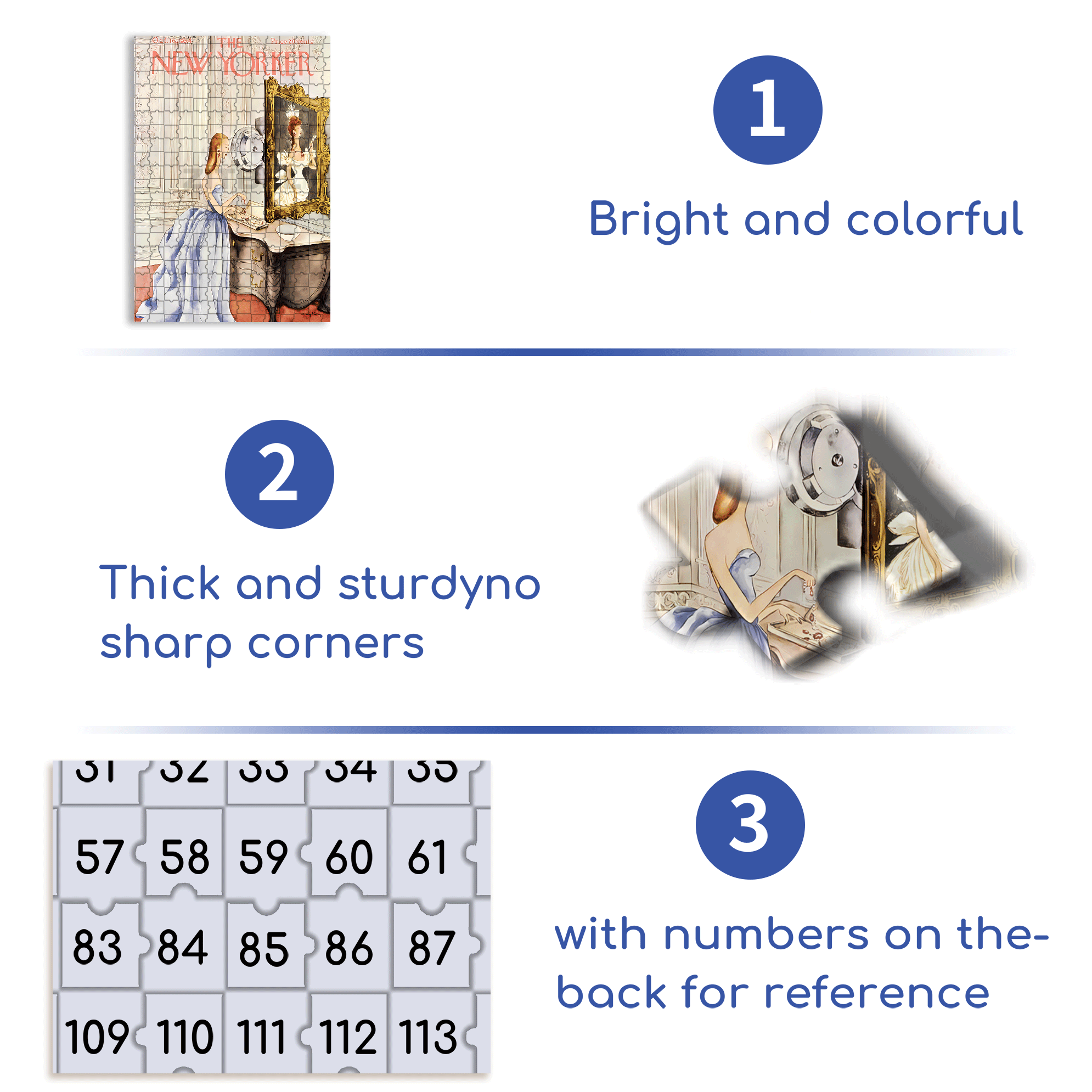 Strongbox 500pcs/1000pcs Jigsaw Puzzle, Scratch-Resistant, Interactive Family Game & Brain-Boosting DIY Decor, Perfect for Halloween, Christmas & New Year Gifts, Family Puzzle Game