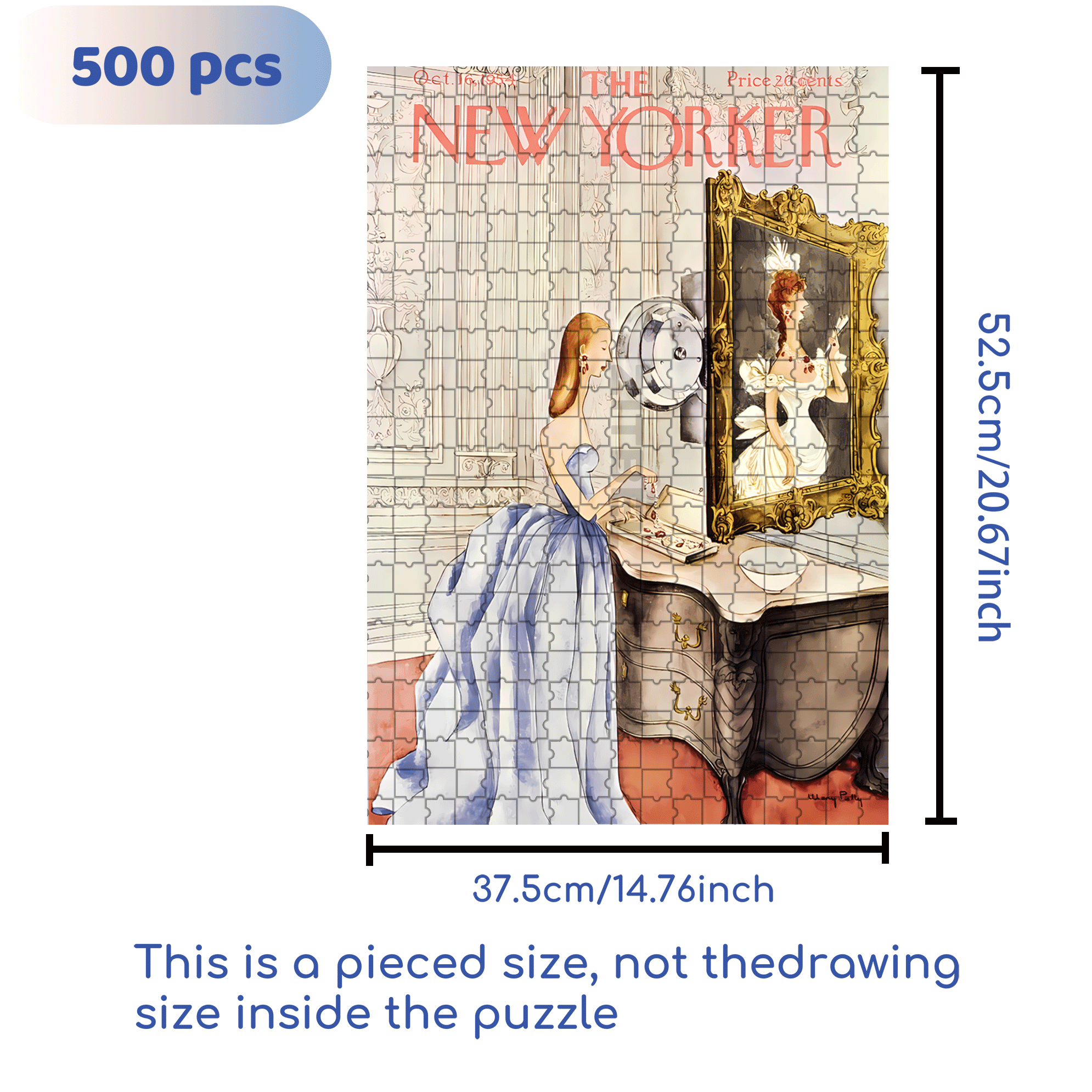 Strongbox 500pcs/1000pcs Jigsaw Puzzle, Scratch-Resistant, Interactive Family Game & Brain-Boosting DIY Decor, Perfect for Halloween, Christmas & New Year Gifts, Family Puzzle Game