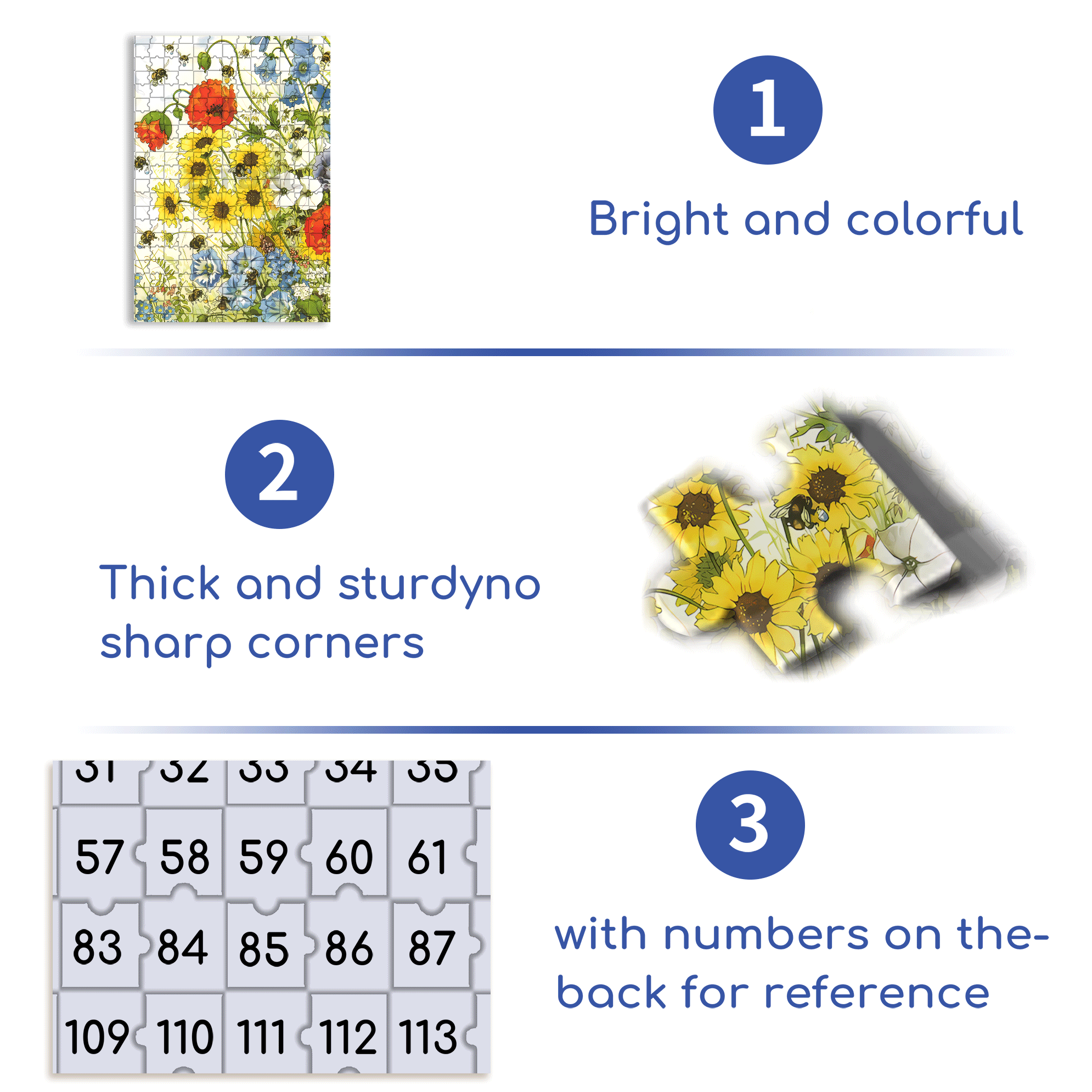 The Bees Are At Work 500pcs/1000pcs Jigsaw Puzzle, Scratch-Resistant, Interactive Family Game & Brain-Boosting DIY Decor, Perfect for Halloween, Christmas & New Year Gifts, Family Puzzle Game