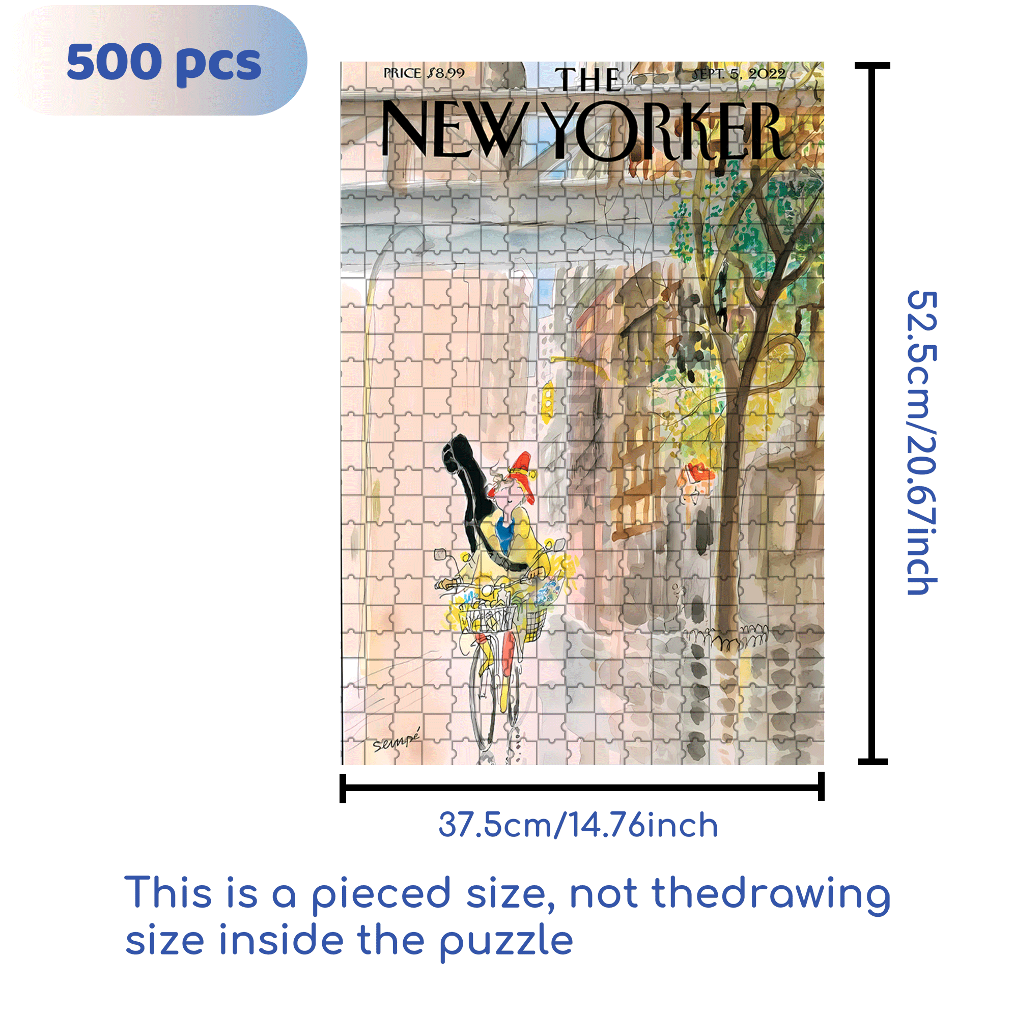 A Pleasant Mood 500pcs/1000pcs Jigsaw Puzzle, Scratch-Resistant, Interactive Family Game & Brain-Boosting DIY Decor, Perfect for Halloween, Christmas & New Year Gifts, Family Puzzle Game