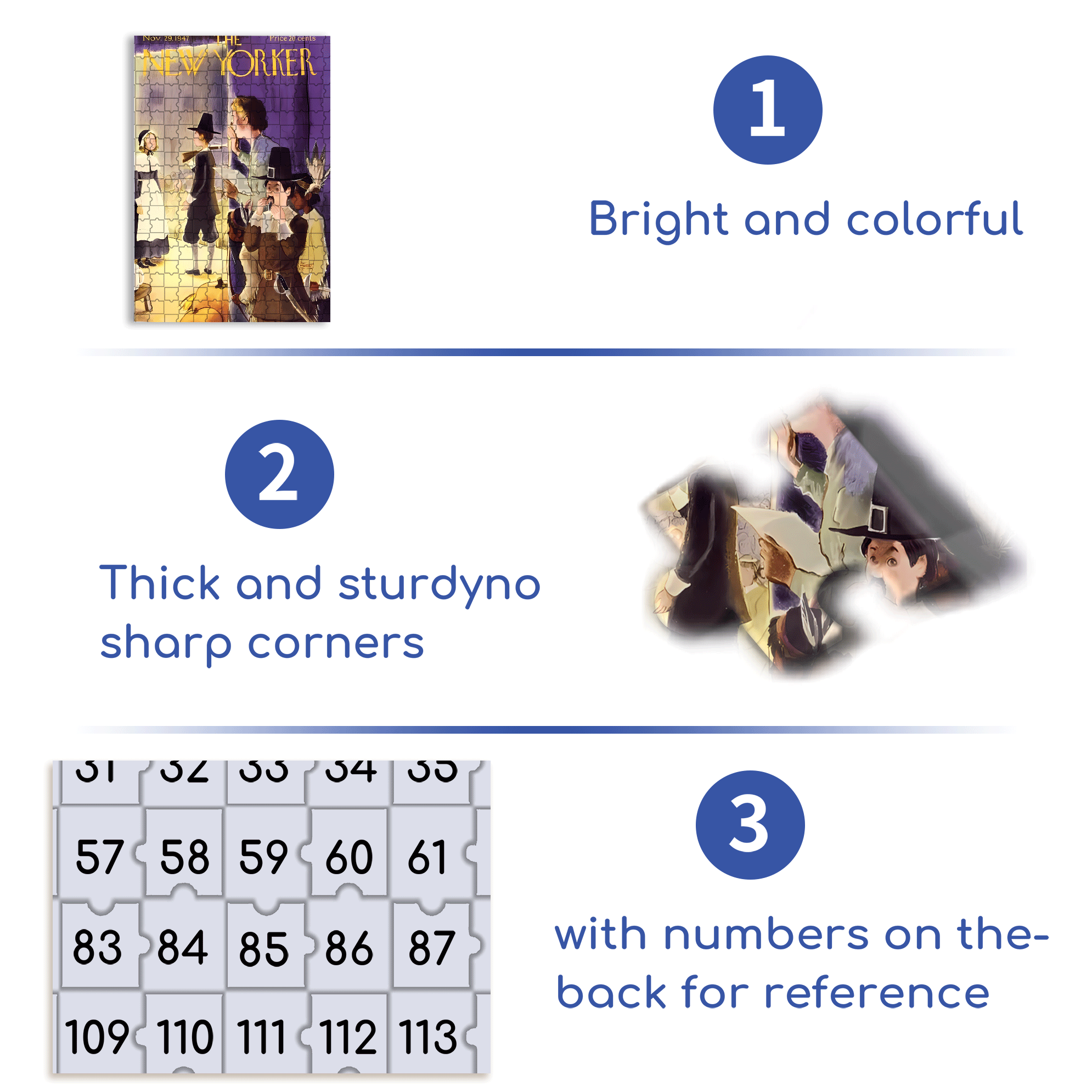 Backend 500pcs/1000pcs Jigsaw Puzzle, Scratch-Resistant, Interactive Family Game & Brain-Boosting DIY Decor, Perfect for Halloween, Christmas & New Year Gifts, Family Puzzle Game