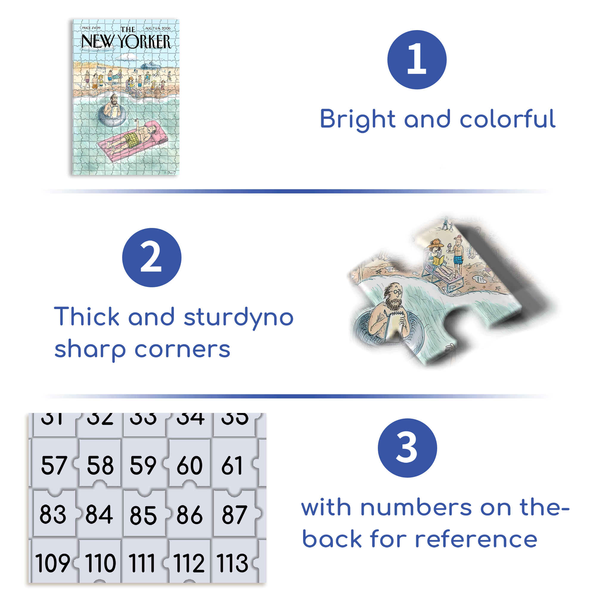 Chatter 500pcs/1000pcs Jigsaw Puzzle, Scratch-Resistant, Interactive Family Game & Brain-Boosting DIY Decor, Perfect for Halloween, Christmas & New Year Gifts, Family Puzzle Game