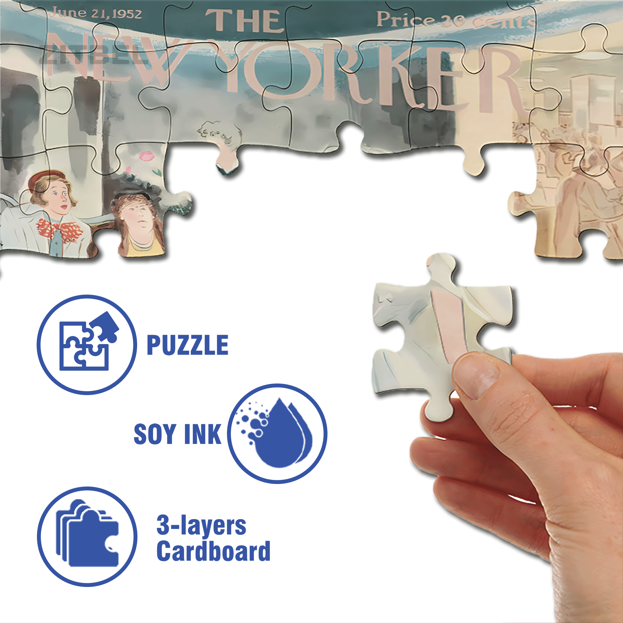 Elegant Bride 500pcs/1000pcs Jigsaw Puzzle, Scratch-Resistant, Interactive Family Game & Brain-Boosting DIY Decor, Perfect for Halloween, Christmas & New Year Gifts, Family Puzzle Game