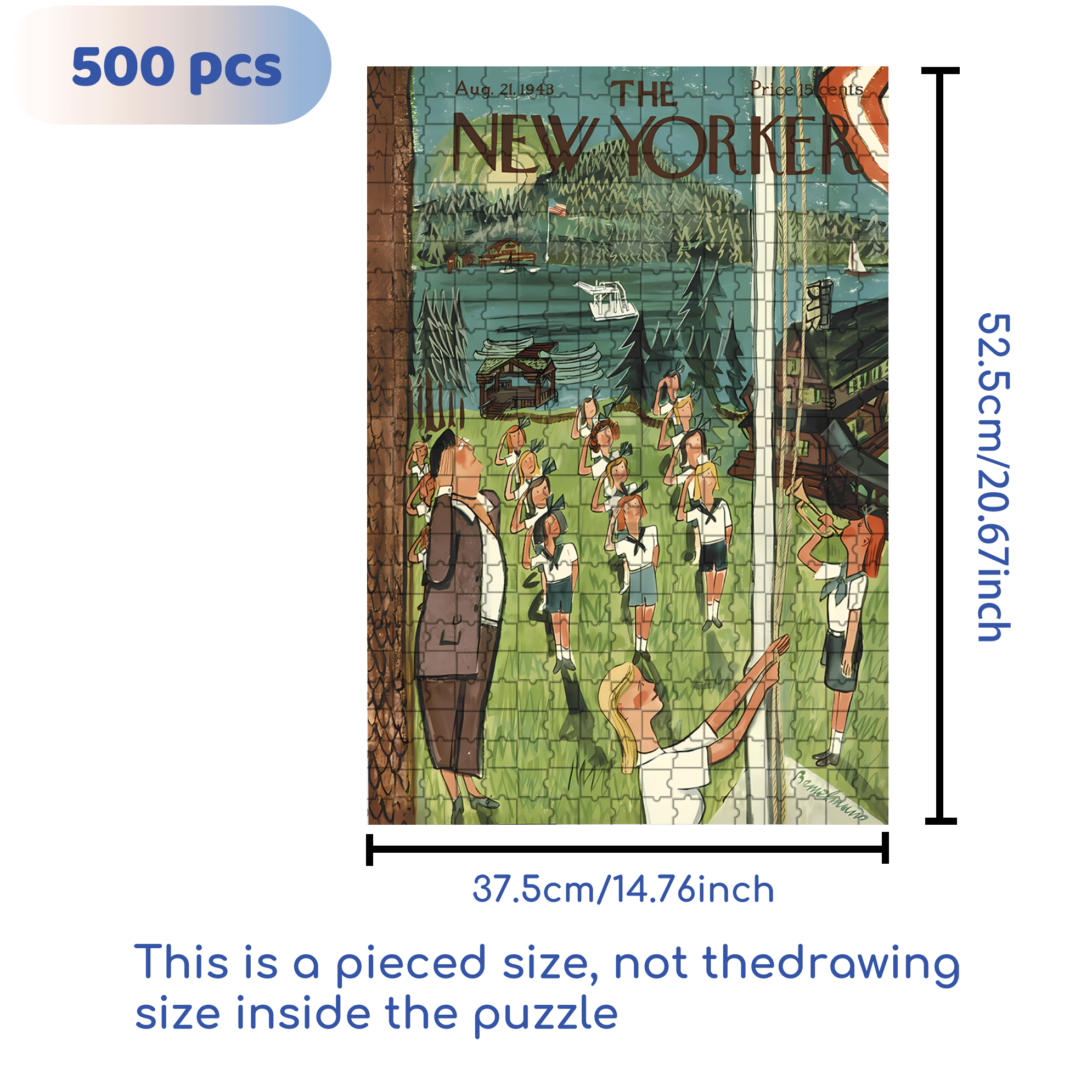 Flag Raising Ceremony 500pcs/1000pcs Jigsaw Puzzle, Scratch-Resistant, Interactive Family Game & Brain-Boosting DIY Decor, Perfect for Halloween, Christmas & New Year Gifts, Family Puzzle Game