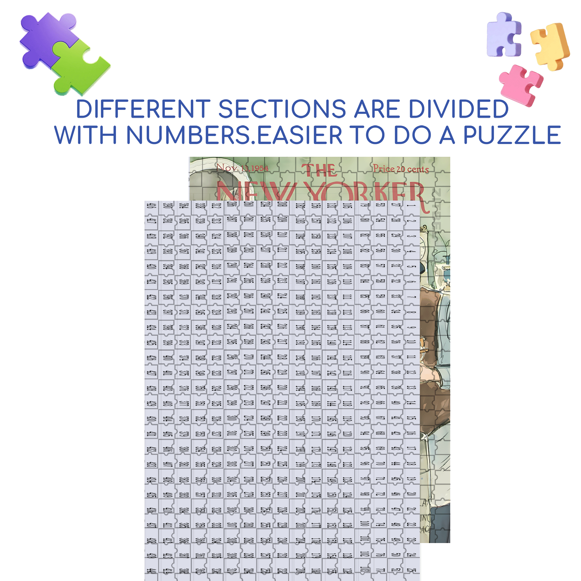 Former Champion 500pcs/1000pcs Jigsaw Puzzle, Scratch-Resistant, Interactive Family Game & Brain-Boosting DIY Decor, Perfect for Halloween, Christmas & New Year Gifts, Family Puzzle Game