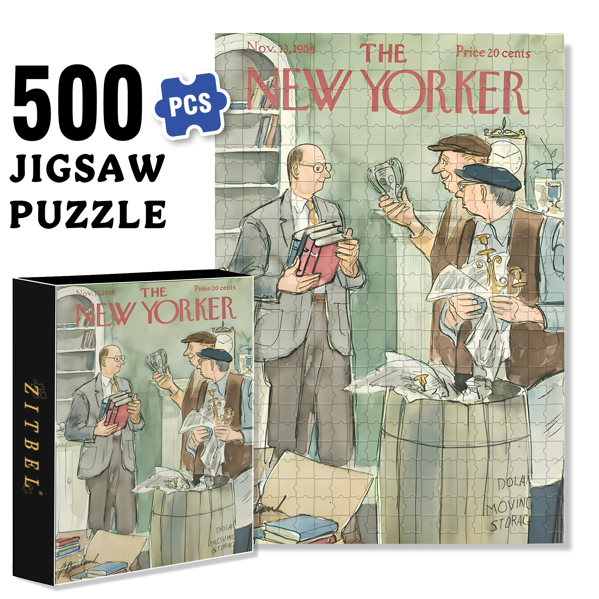 Former Champion 500pcs/1000pcs Jigsaw Puzzle, Scratch-Resistant, Interactive Family Game & Brain-Boosting DIY Decor, Perfect for Halloween, Christmas & New Year Gifts, Family Puzzle Game