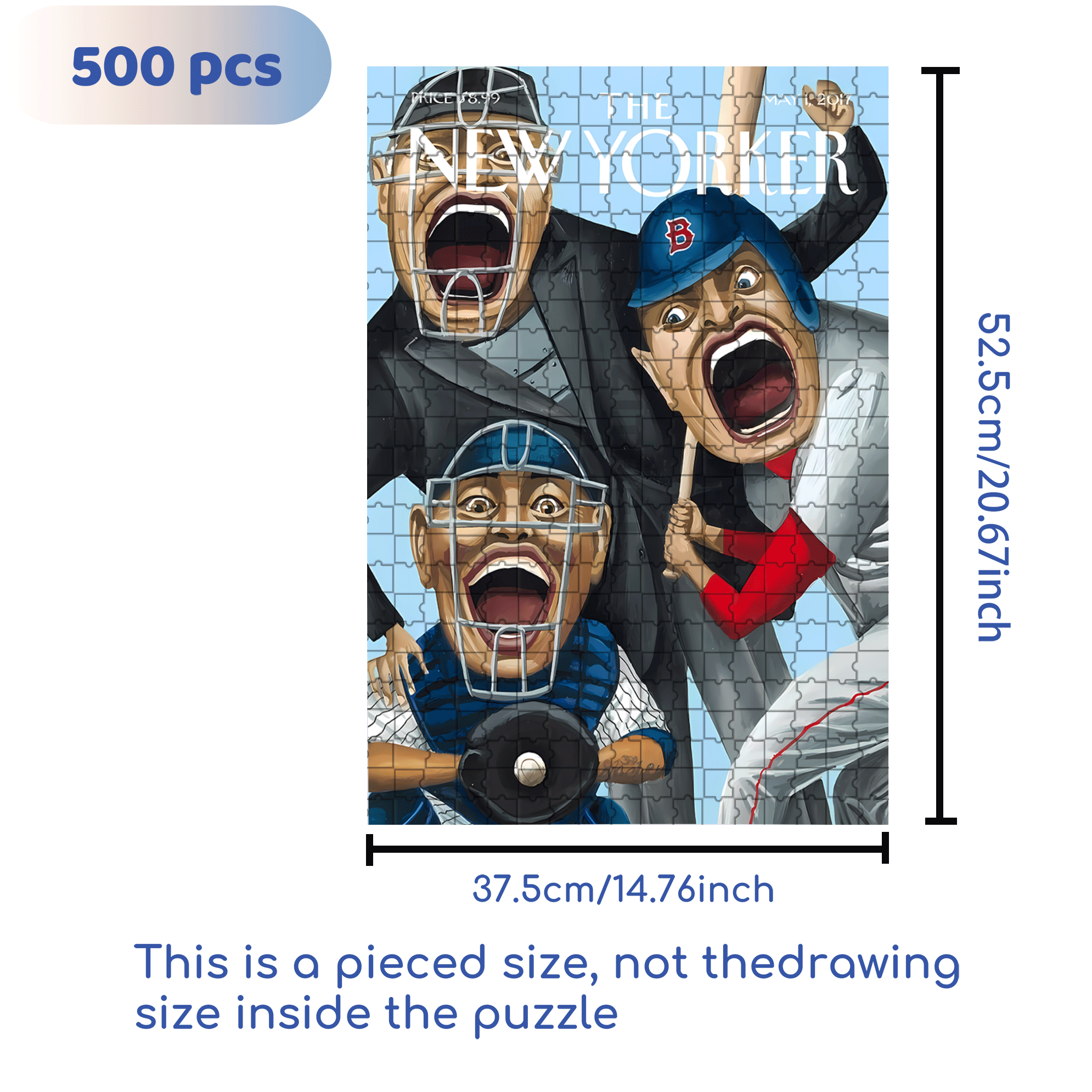 Home  Run 500pcs/1000pcs Jigsaw Puzzle, Scratch-Resistant, Interactive Family Game & Brain-Boosting DIY Decor, Perfect for Halloween, Christmas & New Year Gifts, Family Puzzle Game
