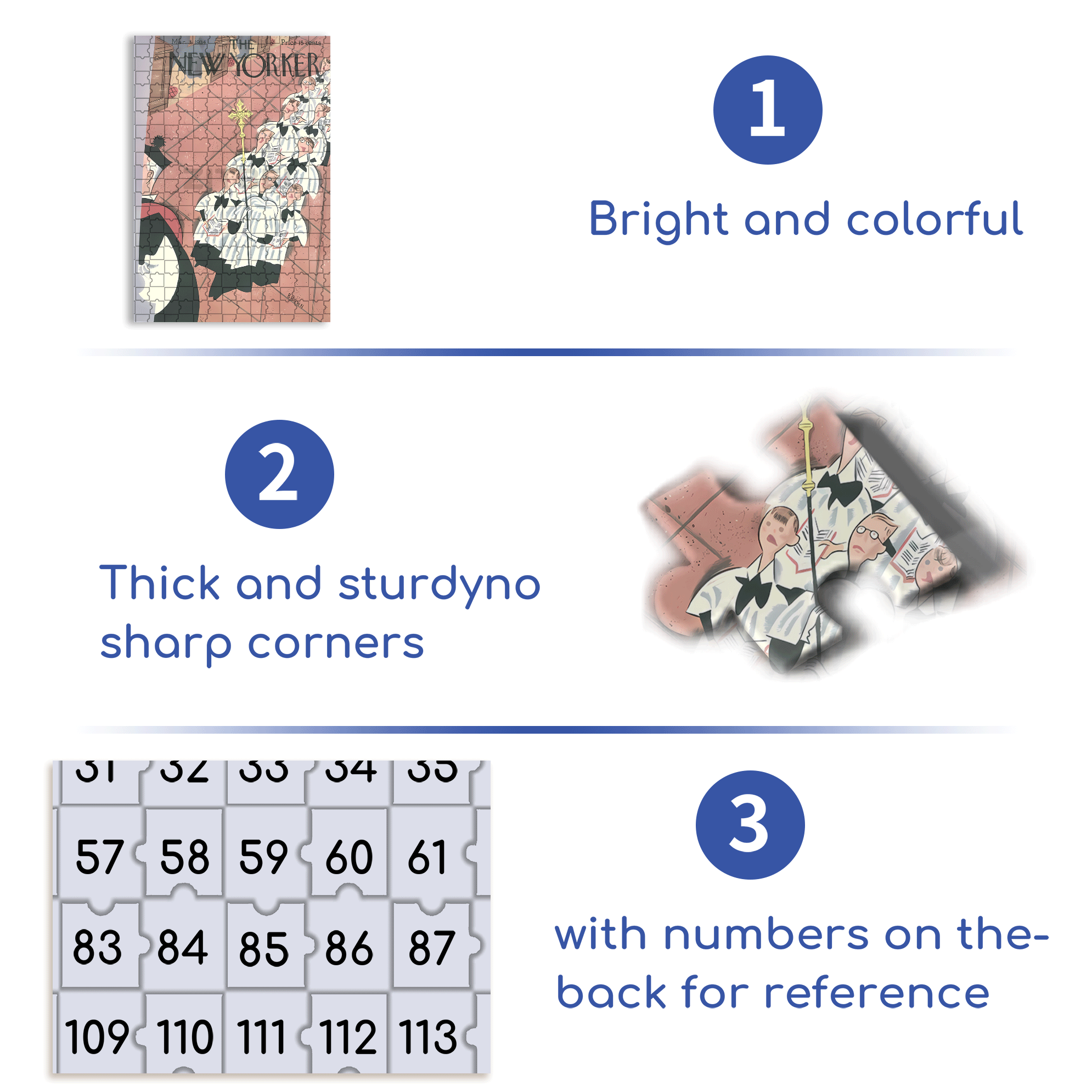 Scepter 500pcs/1000pcs Jigsaw Puzzle, Scratch-Resistant, Interactive Family Game & Brain-Boosting DIY Decor, Perfect for Halloween, Christmas & New Year Gifts, Family Puzzle Game