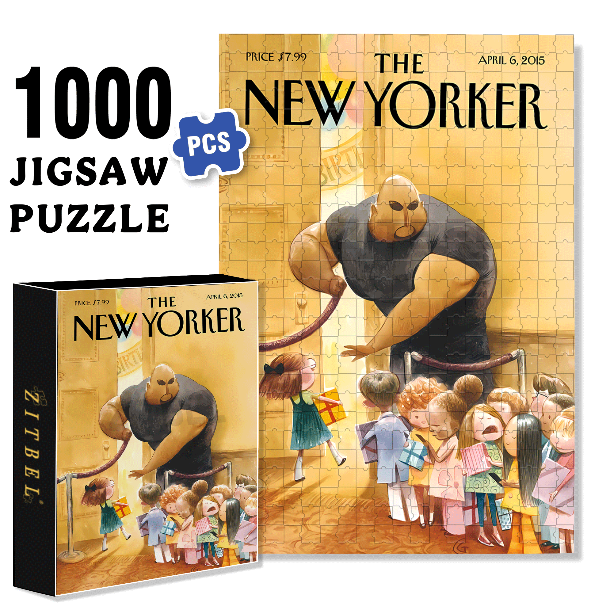 Security Personnel 500pcs/1000pcs Jigsaw Puzzle, Scratch-Resistant, Interactive Family Game & Brain-Boosting DIY Decor, Perfect for Halloween, Christmas & New Year Gifts, Family Puzzle Game