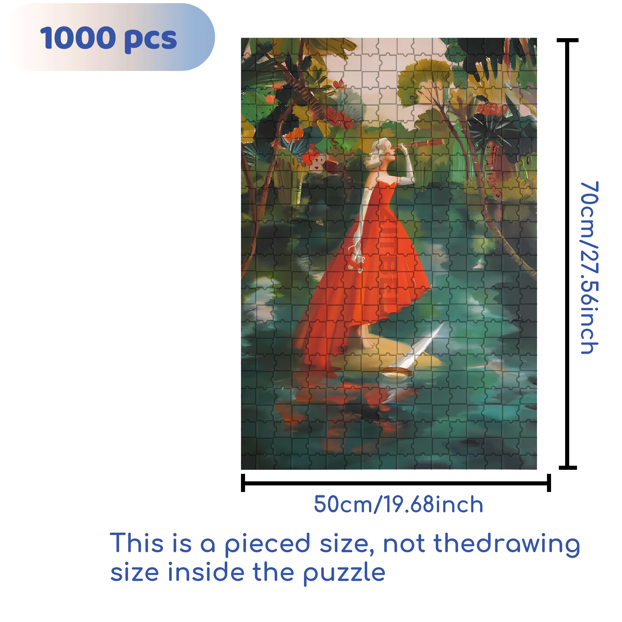 Shipwrecked 2 500pcs/1000pcs Jigsaw Puzzle, Scratch-Resistant, Interactive Family Game & Brain-Boosting DIY Decor, Perfect for Halloween, Christmas & New Year Gifts, Family Puzzle Game