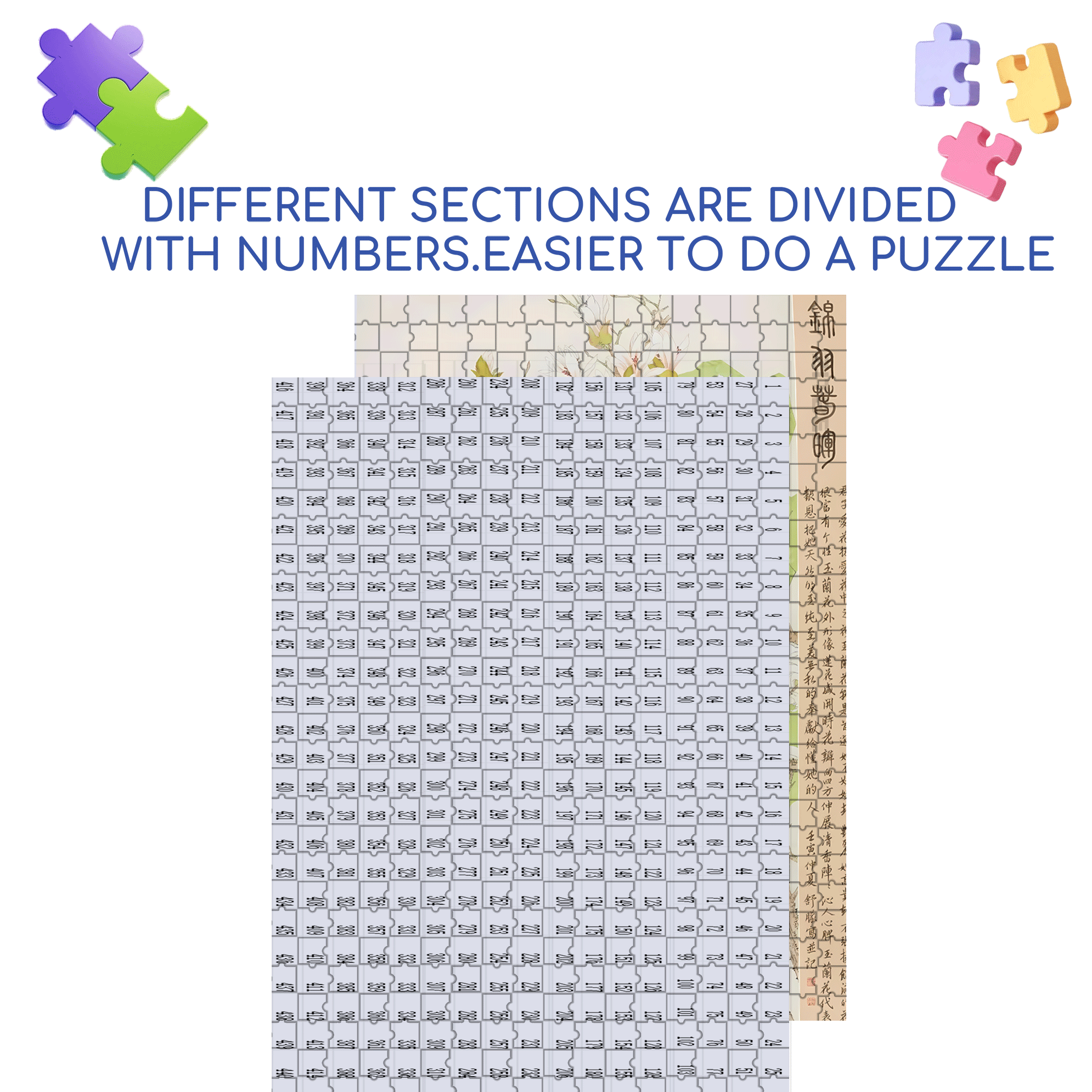 Spring Sunshine 500pcs/1000pcs Jigsaw Puzzle, Scratch-Resistant, Interactive Family Game & Brain-Boosting DIY Decor, Perfect for Halloween, Christmas & New Year Gifts, Family Puzzle Game