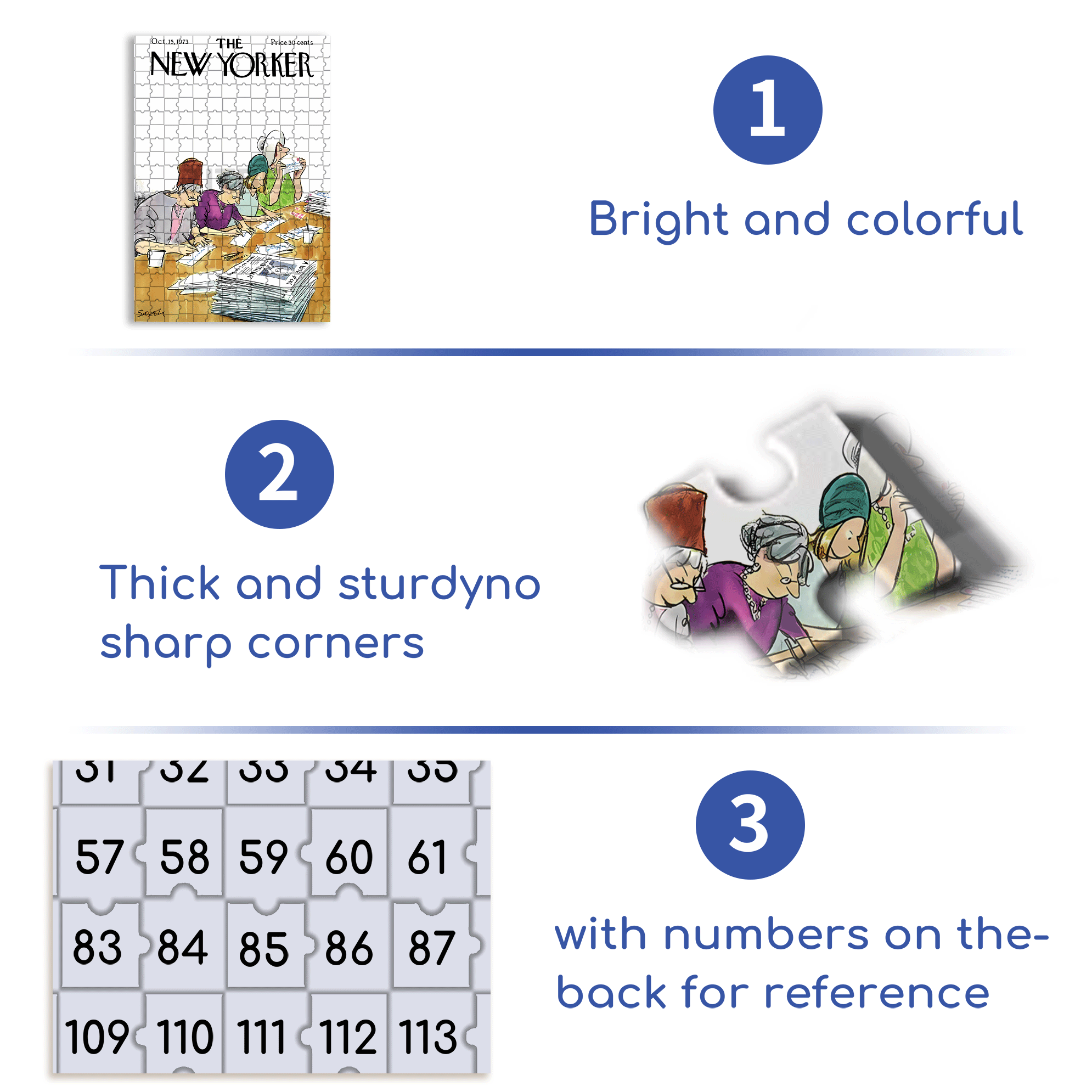 The Campaign 500pcs/1000pcs Jigsaw Puzzle, Scratch-Resistant, Interactive Family Game & Brain-Boosting DIY Decor, Perfect for Halloween, Christmas & New Year Gifts, Family Puzzle Game