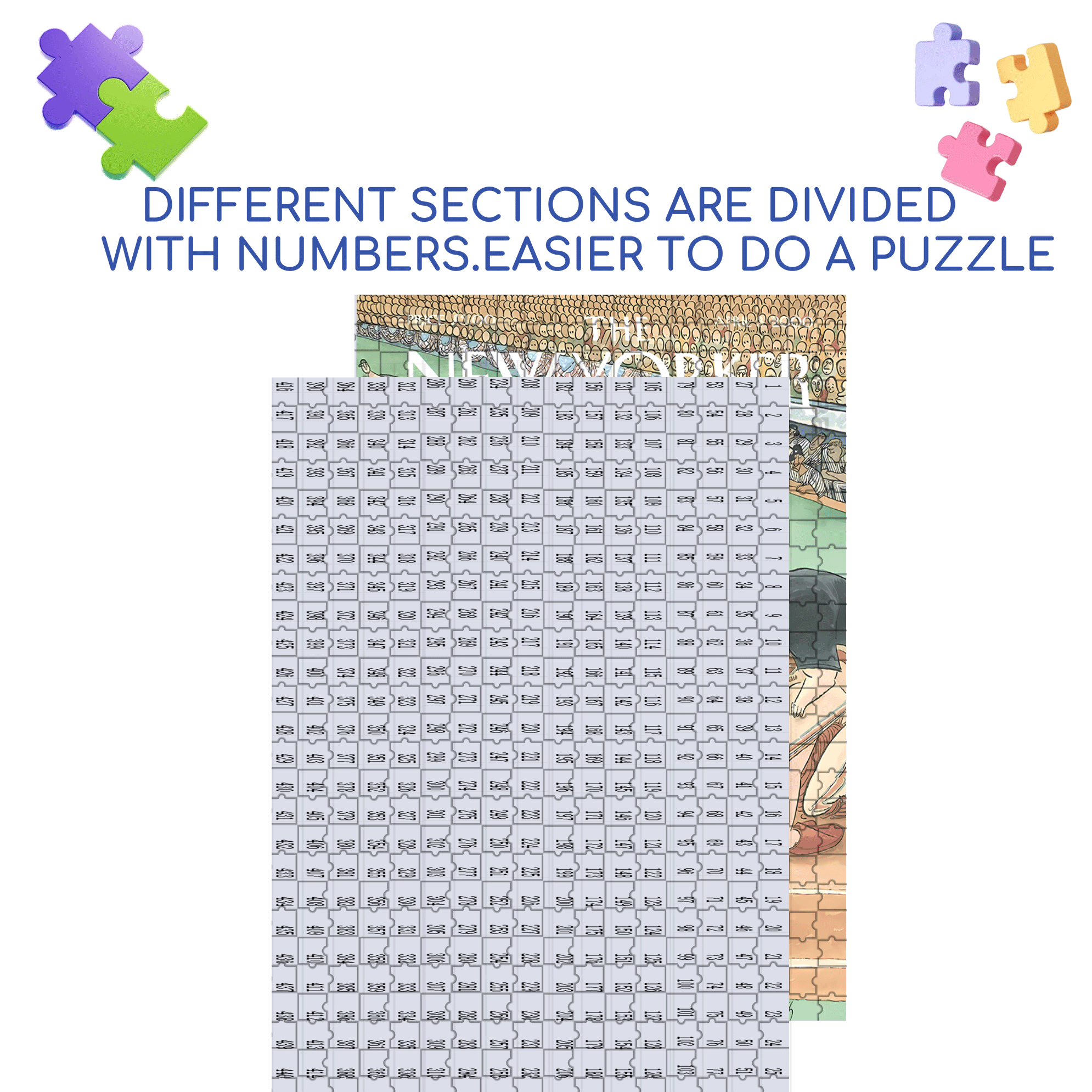 The First Pitch 2 500pcs/1000pcs Jigsaw Puzzle, Scratch-Resistant, Interactive Family Game & Brain-Boosting DIY Decor, Perfect for Halloween, Christmas & New Year Gifts, Family Puzzle Game