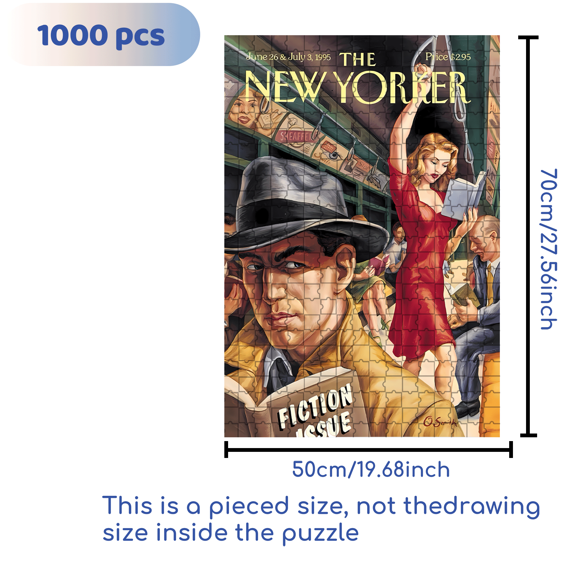The Plain Knight 500pcs/1000pcs Jigsaw Puzzle, Scratch-Resistant, Interactive Family Game & Brain-Boosting DIY Decor, Perfect for Halloween, Christmas & New Year Gifts, Family Puzzle Game