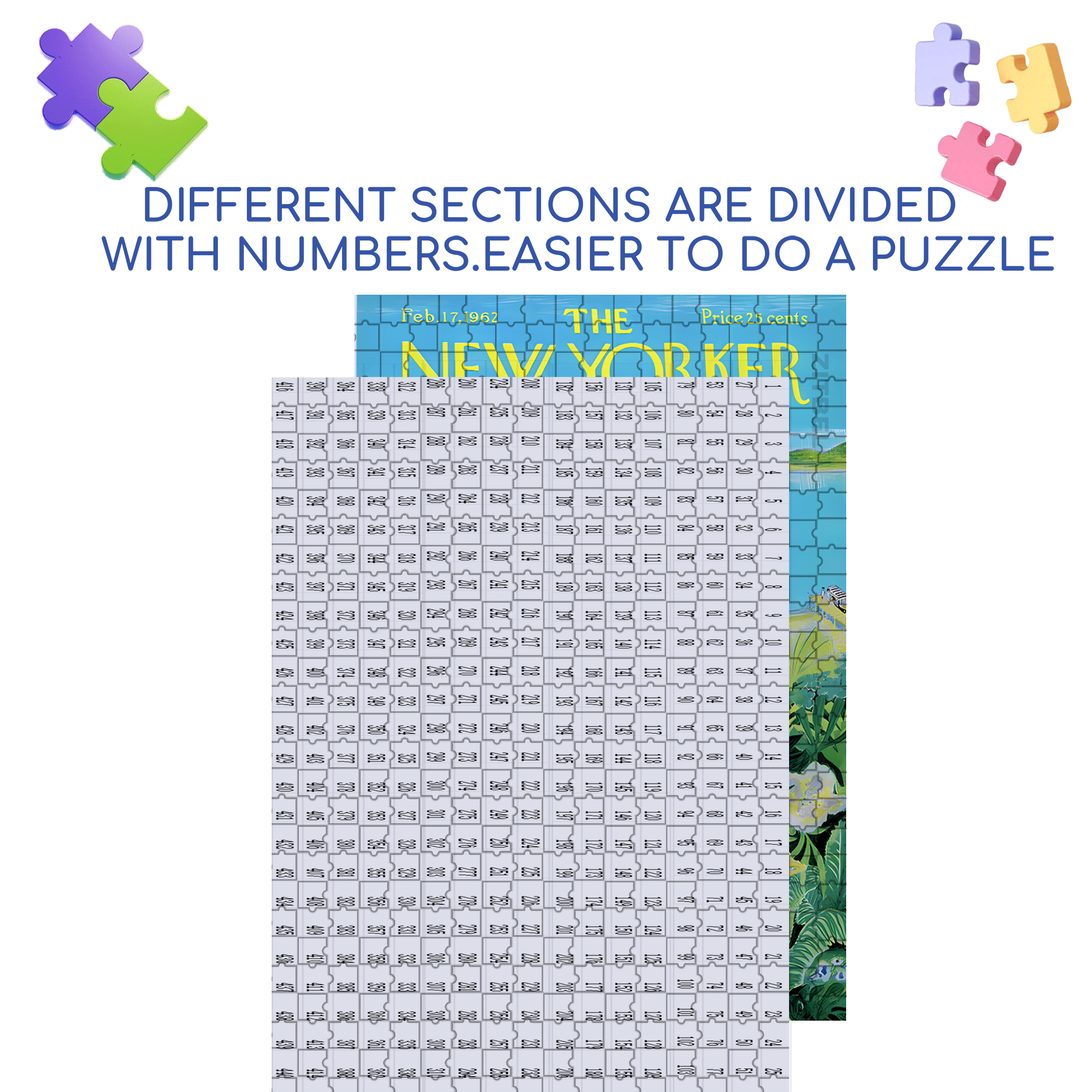 Tropical Plants 2 500pcs/1000pcs Jigsaw Puzzle, Scratch-Resistant, Interactive Family Game & Brain-Boosting DIY Decor, Perfect for Halloween, Christmas & New Year Gifts, Family Puzzle Game