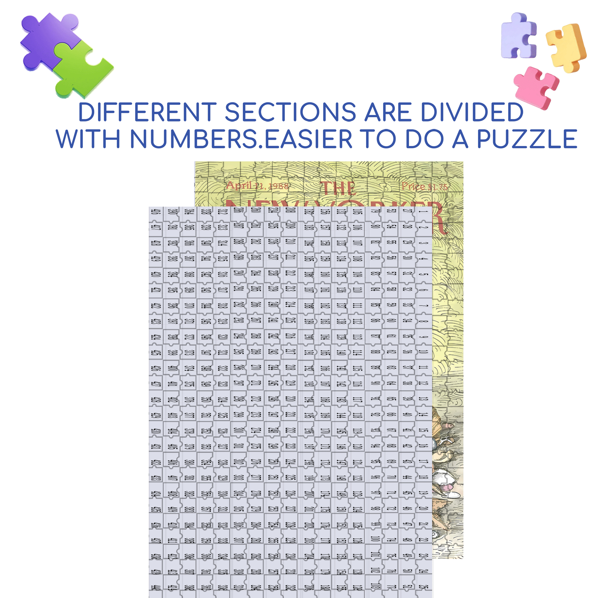 Various Sea Snails 500pcs/1000pcs Jigsaw Puzzle, Scratch-Resistant, Interactive Family Game & Brain-Boosting DIY Decor, Perfect for Halloween, Christmas & New Year Gifts, Family Puzzle Game