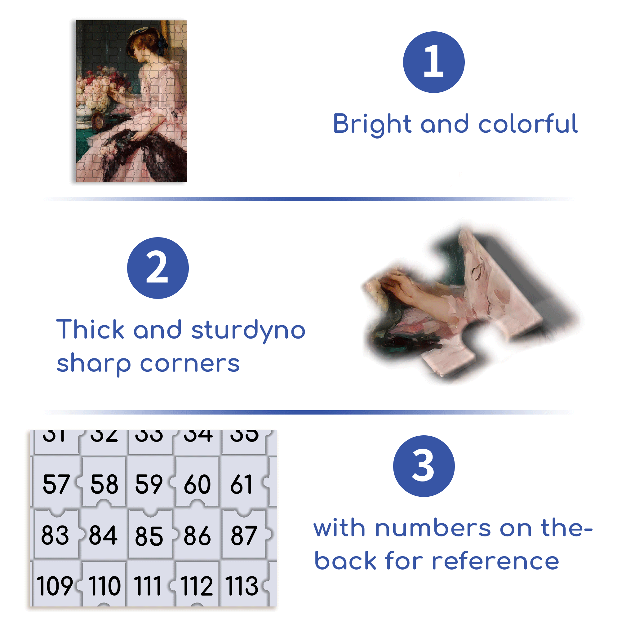 Figure Sketch 500pcs/1000pcs Jigsaw Puzzle, Scratch-Resistant, Interactive Family Game & Brain-Boosting DIY Decor, Perfect for Halloween, Christmas & New Year Gifts, Family Puzzle Game