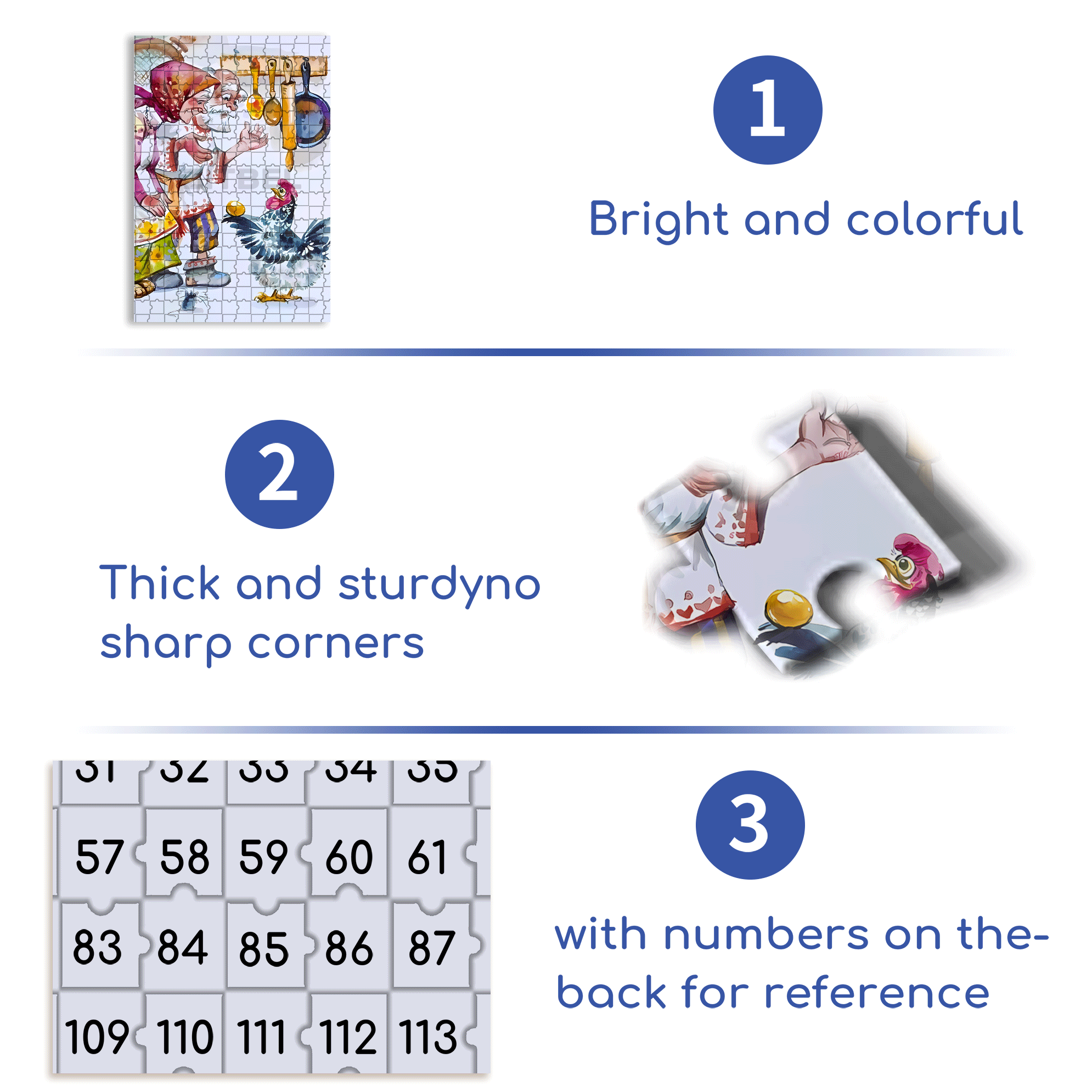 Golden Egg 500pcs/1000pcs Jigsaw Puzzle, Scratch-Resistant, Interactive Family Game & Brain-Boosting DIY Decor, Perfect for Halloween, Christmas & New Year Gifts, Family Puzzle Game