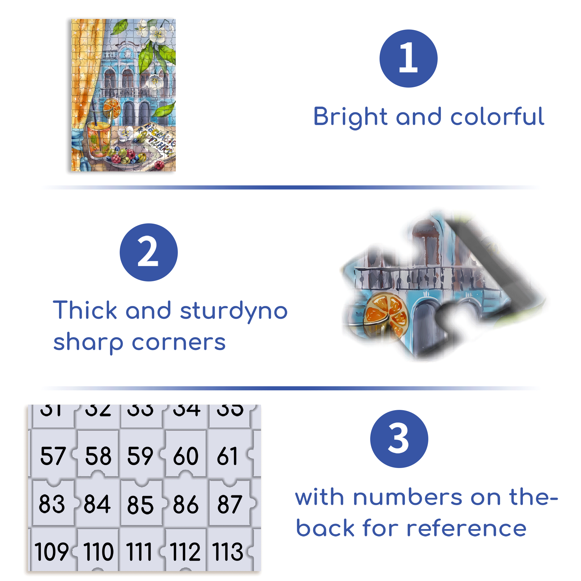 Grapefruit Sparkling Water 500pcs/1000pcs Jigsaw Puzzle, Scratch-Resistant, Interactive Family Game & Brain-Boosting DIY Decor, Perfect for Halloween, Christmas & New Year Gifts, Family Puzzle Game