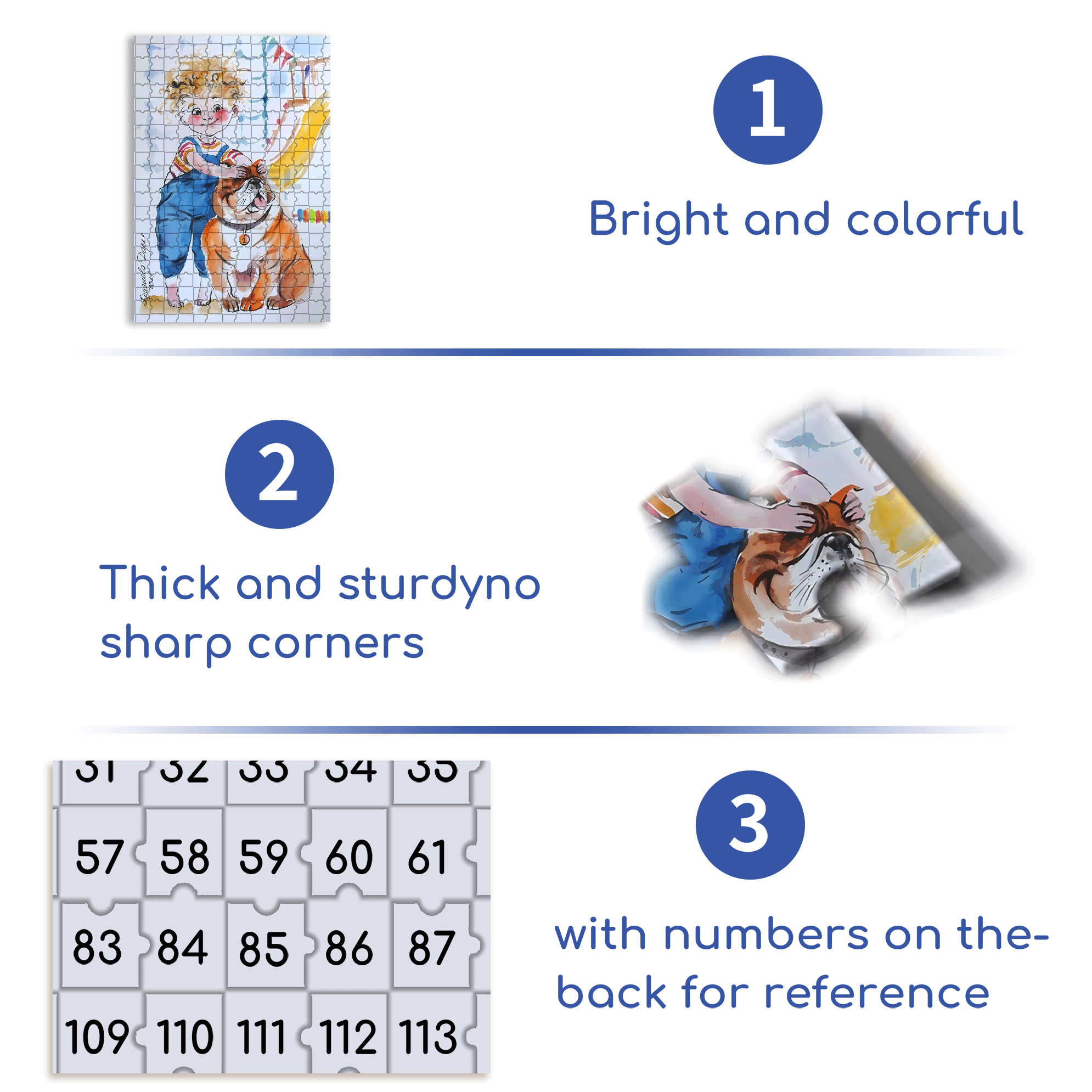 Guess Who I Am 500pcs/1000pcs Jigsaw Puzzle, Scratch-Resistant, Interactive Family Game & Brain-Boosting DIY Decor, Perfect for Halloween, Christmas & New Year Gifts, Family Puzzle Game