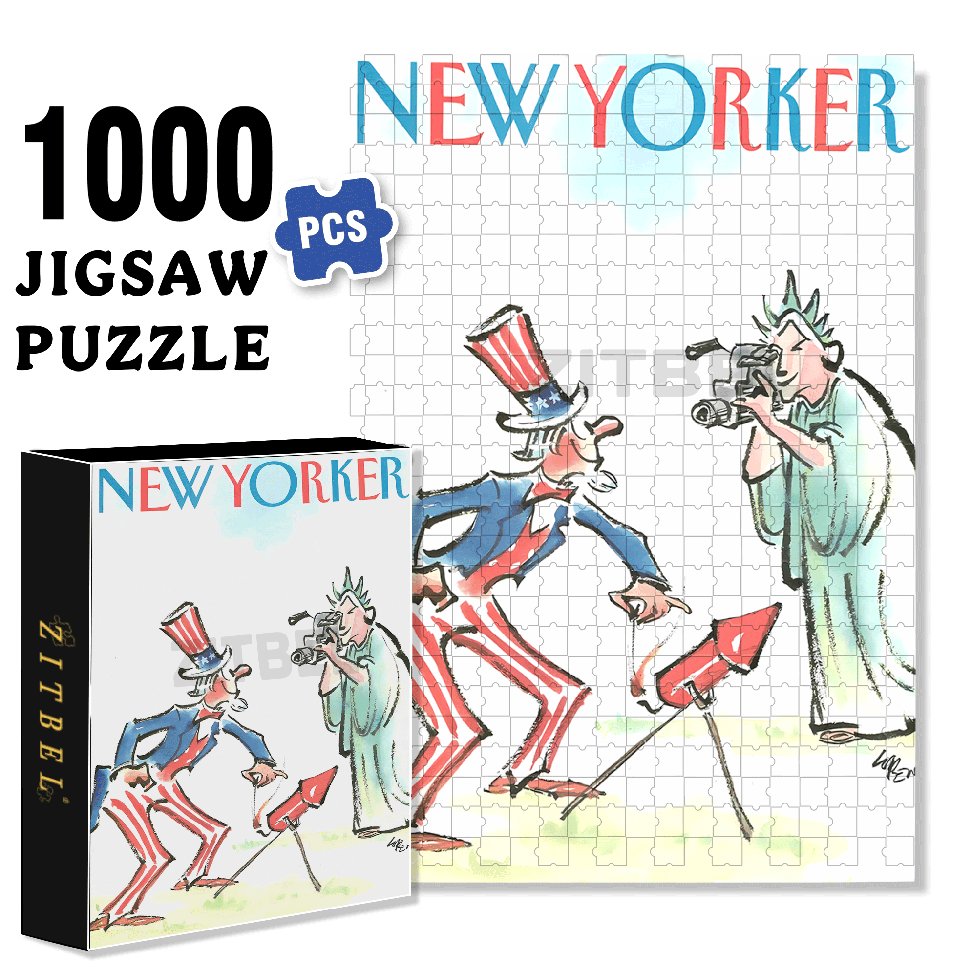 Important Moment 500pcs/1000pcs Jigsaw Puzzle, Scratch-Resistant, Interactive Family Game & Brain-Boosting DIY Decor, Perfect for Halloween, Christmas & New Year Gifts, Family Puzzle Game
