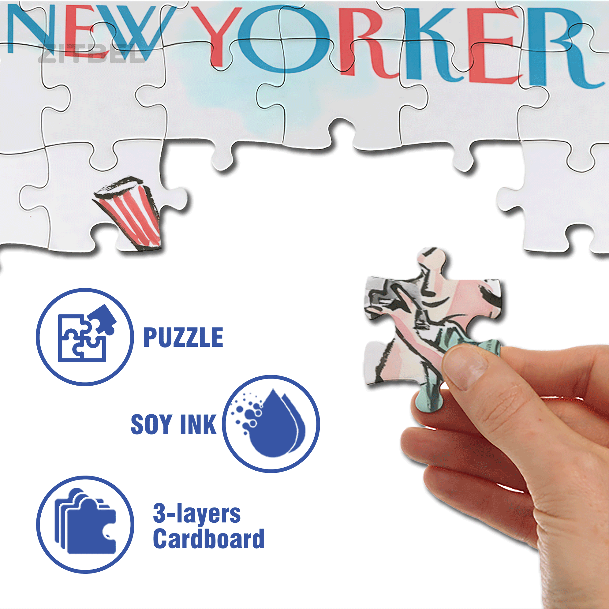 Important Moment 500pcs/1000pcs Jigsaw Puzzle, Scratch-Resistant, Interactive Family Game & Brain-Boosting DIY Decor, Perfect for Halloween, Christmas & New Year Gifts, Family Puzzle Game
